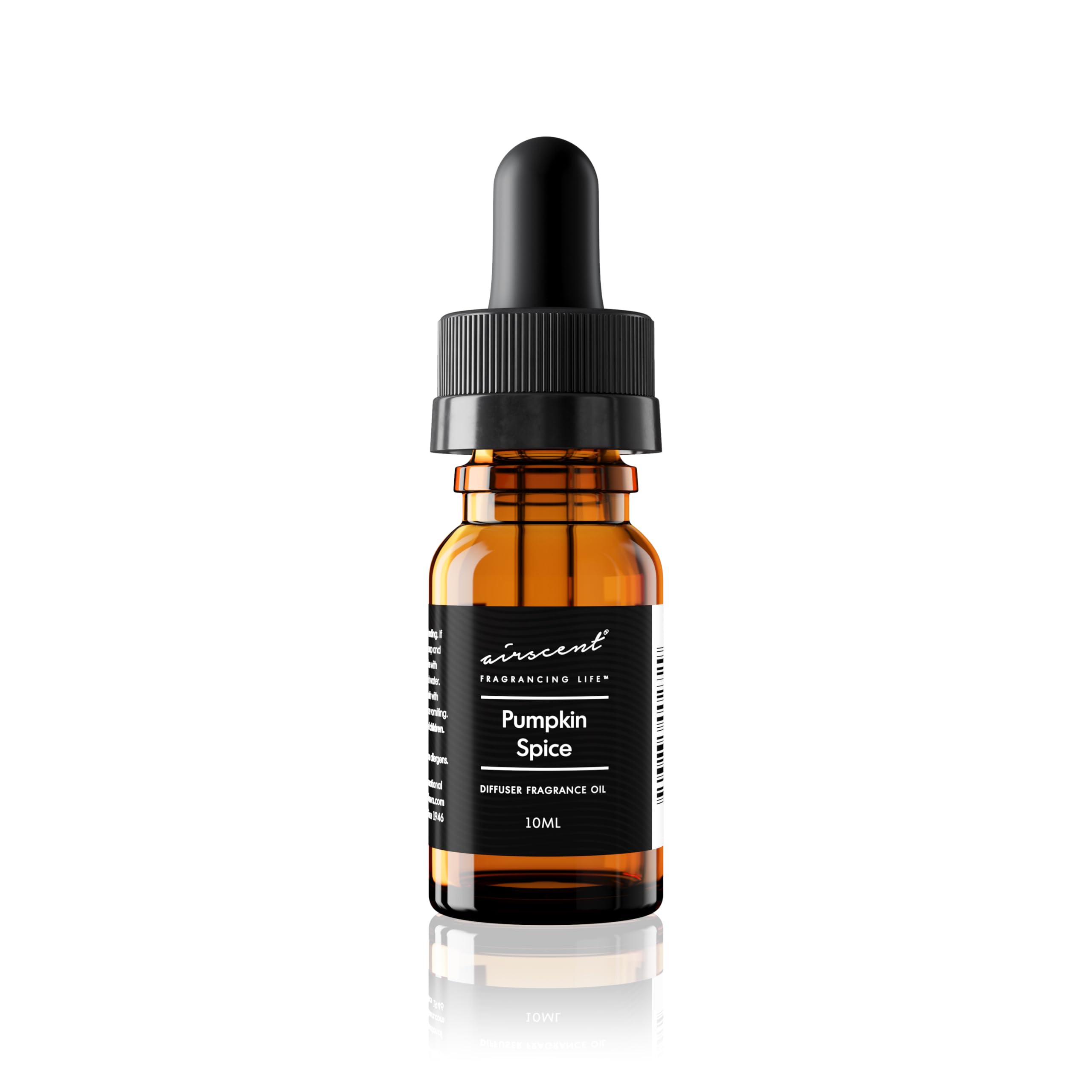 Pumpkin Spice Essential Oil Diffuser Blend - 10mL Aromatherapy Oil for Humidifiers & Air Fresheners | Fall Scented Home Fragrance Oil for Relaxation & Stress Relief | Perfect for Autumn Decor, Cozy Evenings & Holiday Ambiance