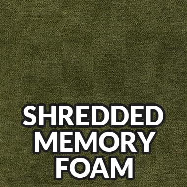 Fern (Shredded Memory Foam)