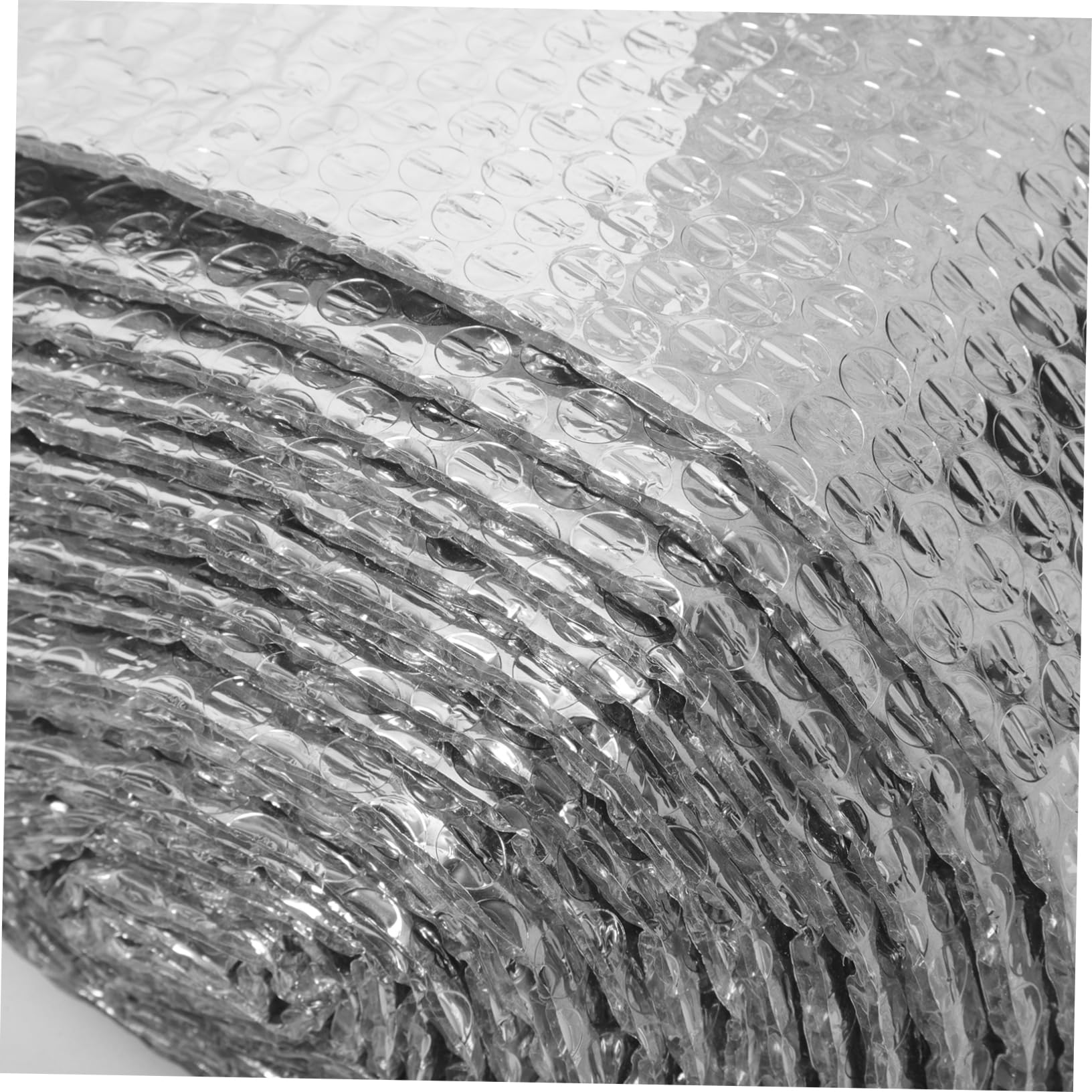 Mikikit 1 Roll Thermal Foil Barrier - Winter Window Insulation & Hot Water Heater Blanket for RV, Home, and Camping Use