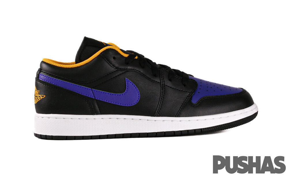 Air Jordan 1 Low 'Lakers' Sneakers 2022 Edition - Men's Basketball Shoes for Streetwear & Casual Style