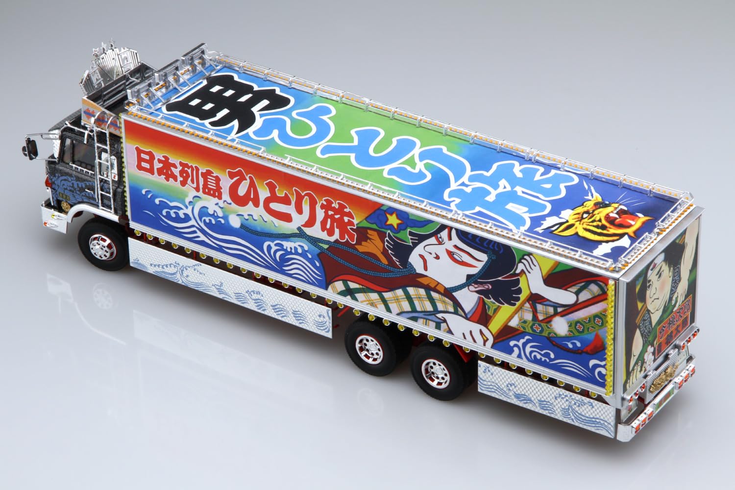 1:32 Scale Aoshima Truck Yarou Ichibanboshi Plastic Model Kit - Perfect for Collectors & Hobbyists, Great for Display & DIY Projects