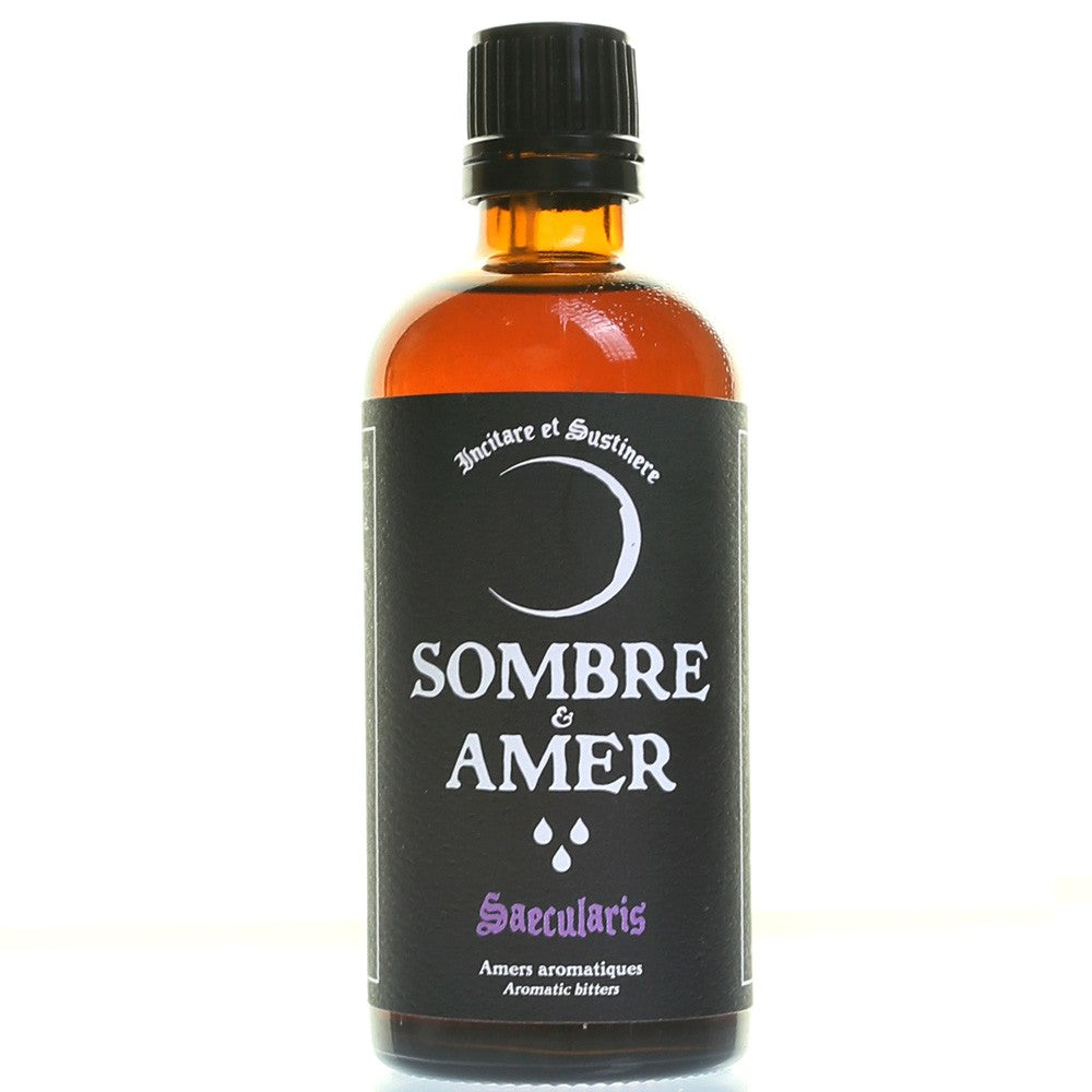 Sombre & Amer Saecularis Aromatic Bitters - Premium Cocktail Bitters for Mixology, Craft Cocktails & Home Bartending - Perfect for Old Fashioned, Manhattan & Classic Drinks