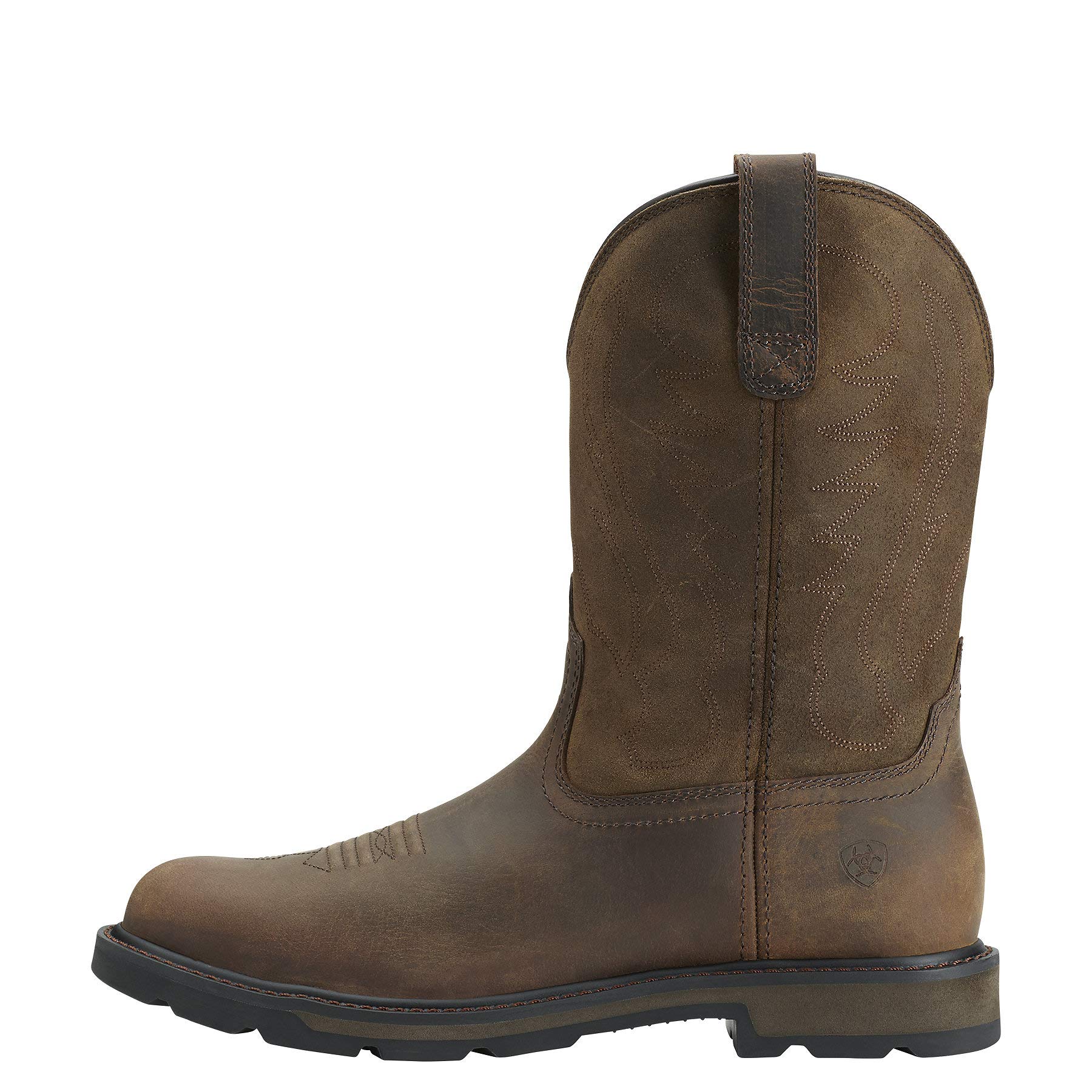 Ariat Men's Groundbreaker Work Boot - Waterproof Steel Toe, Slip Resistant, Comfortable for Construction & Outdoor Work