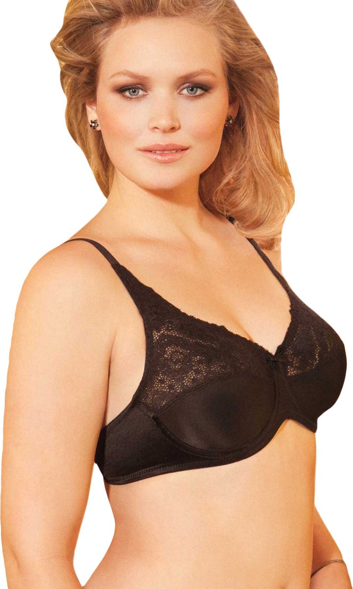 Lilyette Women's 0428 Comfortable Everyday Bra - Perfect for Work, Yoga & Lounge Wear