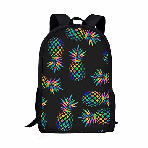 Neon Tropical Pineapple