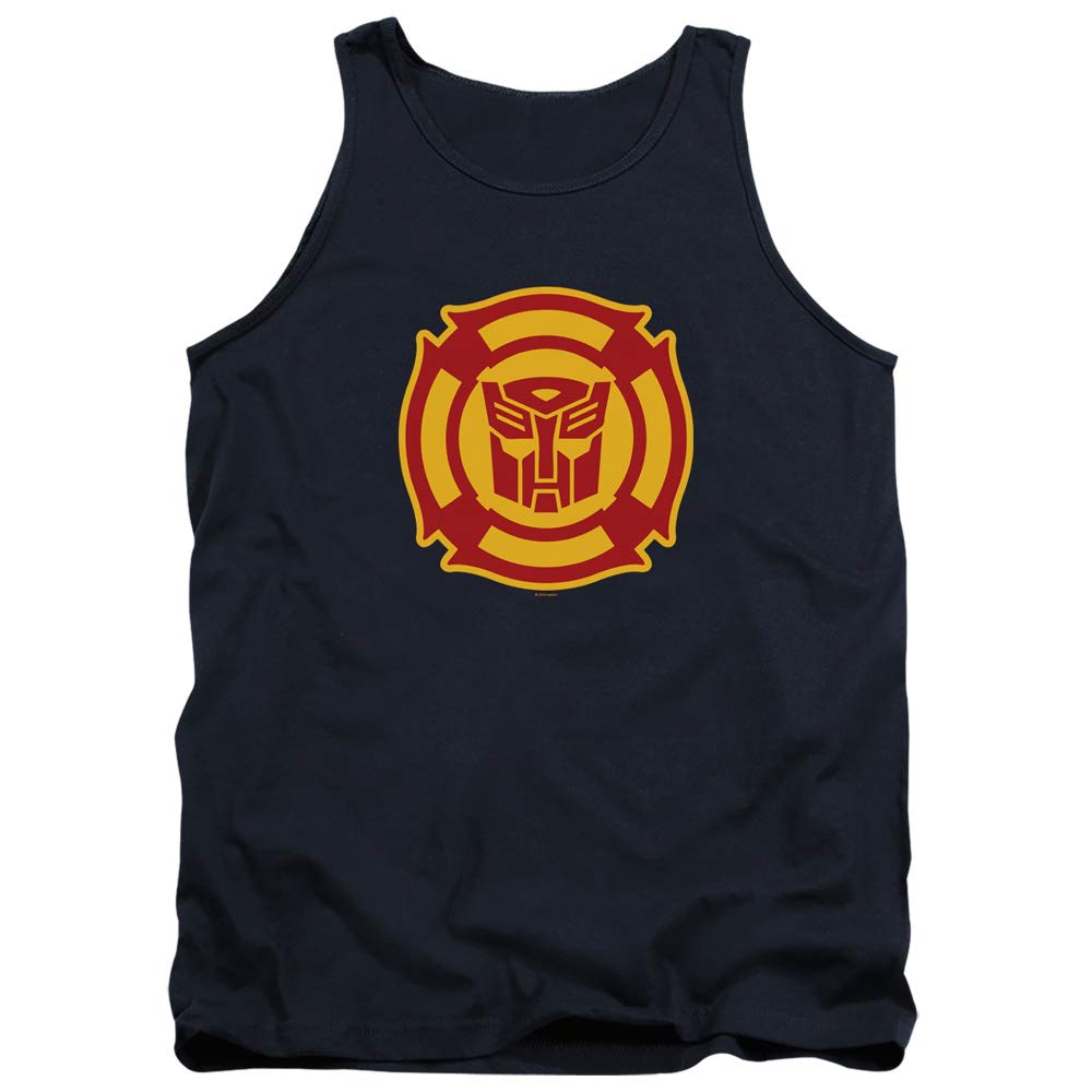 Transformers Rescue Bots Logo Unisex Tank Top for Men & Women - Casual Wear, Cosplay, and Fan Merchandise