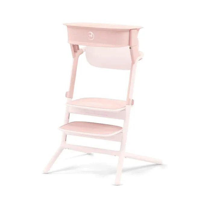 LEMO Kids Montessori Learning Tower - Adjustable Wooden Step Stool for Toddlers, Pearl Pink - Perfect for Kitchen, Baking, and Playroom Activities