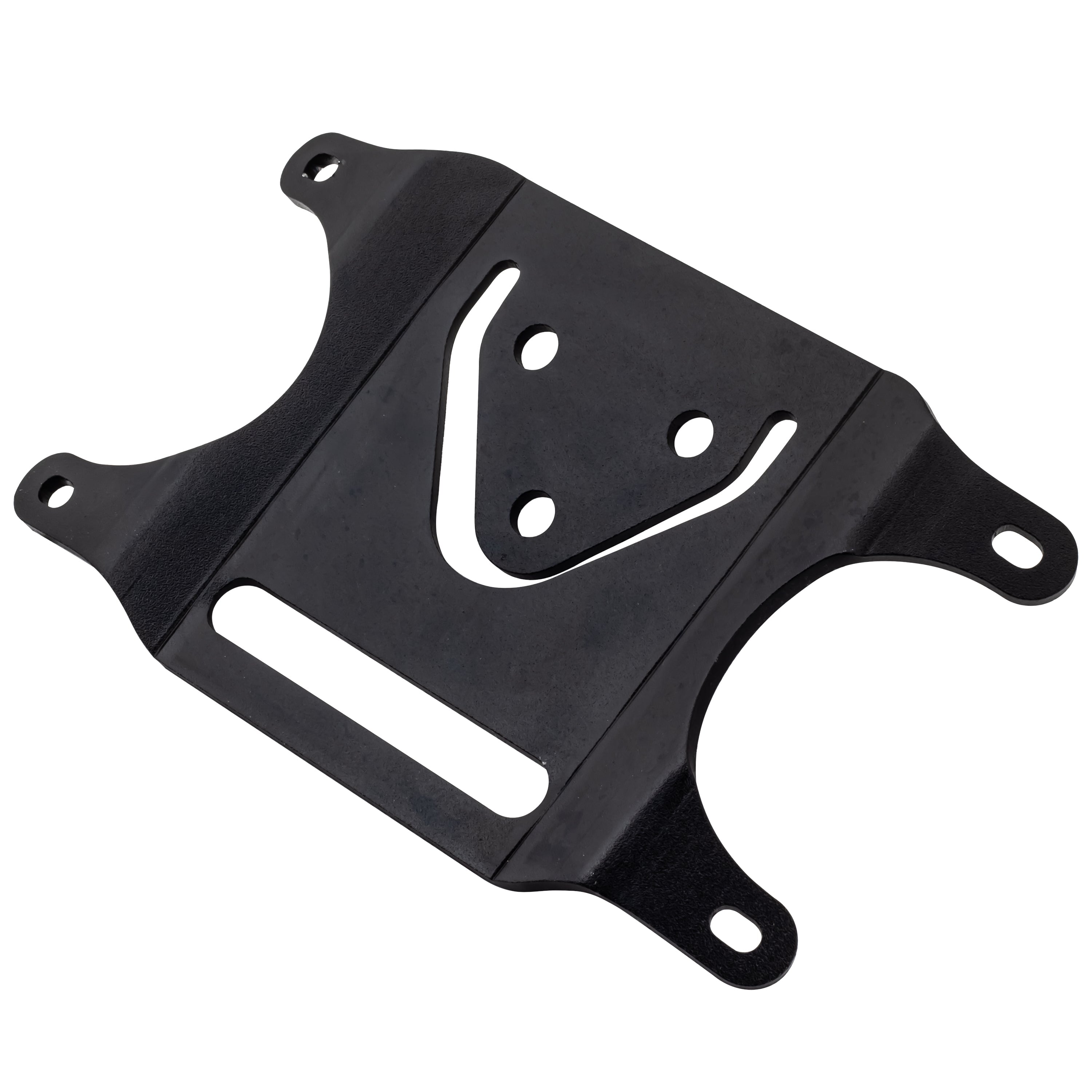 Eagle Lights Curved Laydown License Plate Mount Relocation Bracket for Harley Davidson Motorcycles - Universal Fit, Easy Installation for Road Glide, Street Glide & Touring Models - Perfect for Customization & Improved Rear Visibility