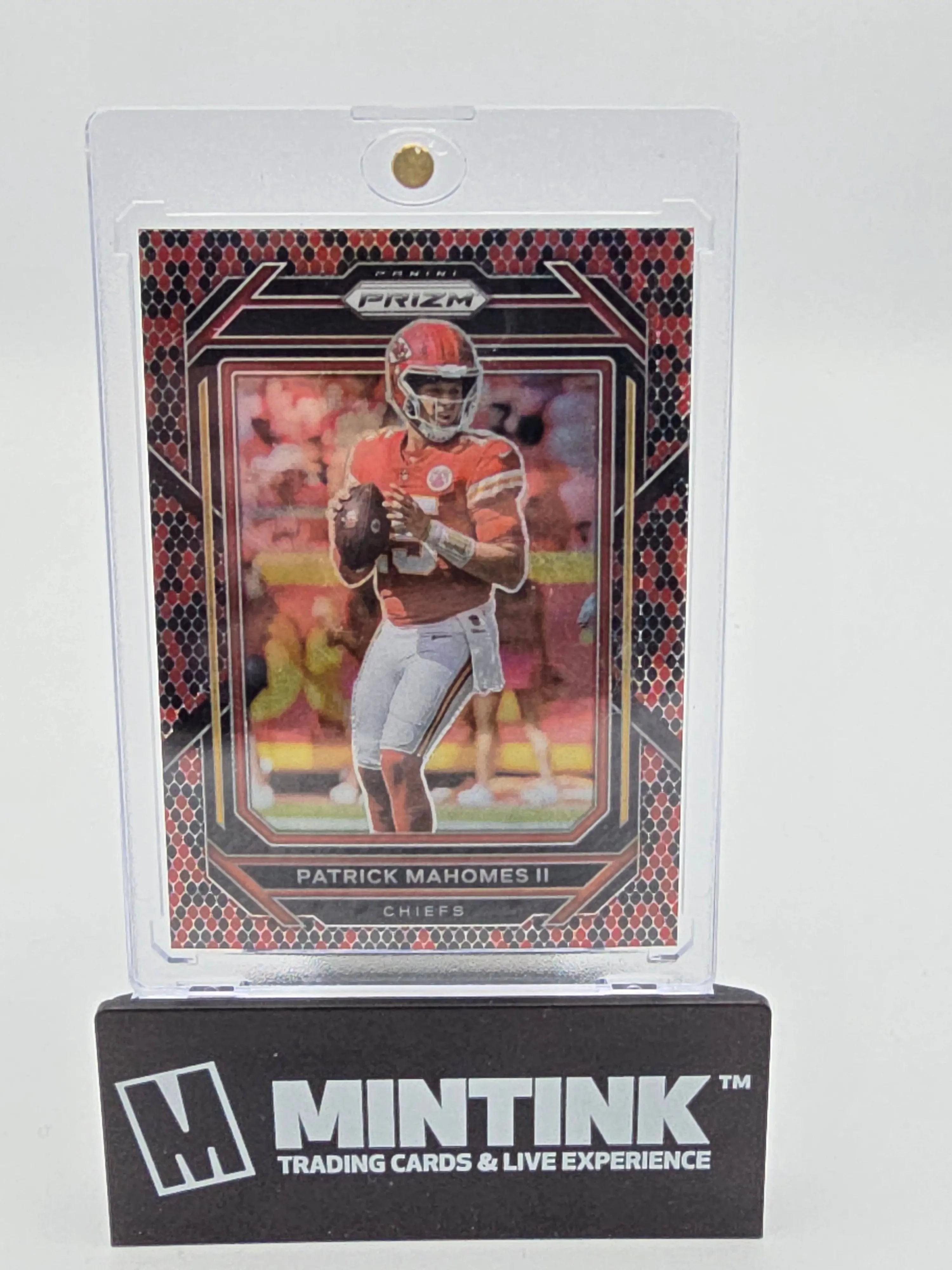 2022 Panini Prizm Football Patrick Mahomes II Snake Skin Parallel Card - Rare Collectible Sports Memorabilia for NFL Fans & Card Collectors - Perfect for Display, Trading, and Investment