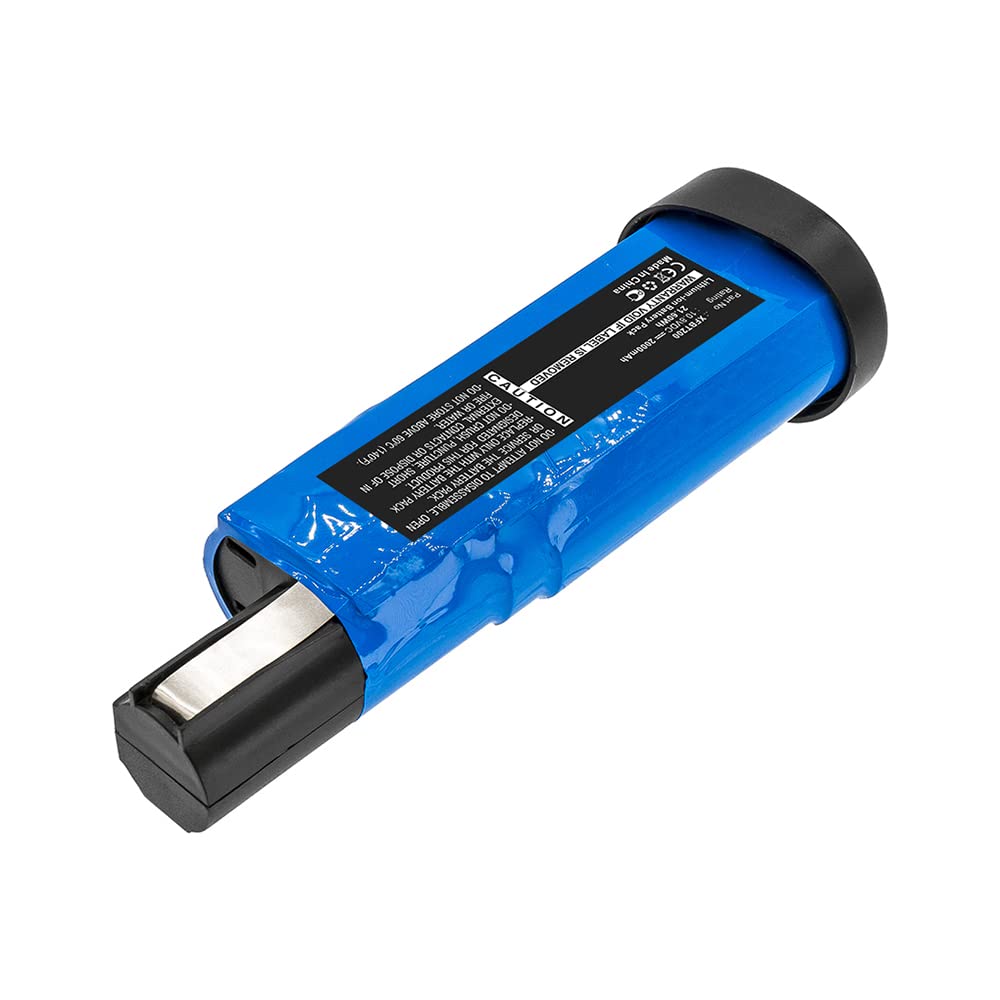 Synergy Digital Shark WV220 Vacuum Cleaner Battery - 10.8V 2000mAh Li-ion Replacement for Shark XFBT200 & XFBT200EU - Ultra High Capacity Battery for Powerful Home Cleaning | Perfect for Carpets, Hard Floors & Pet Hair Removal