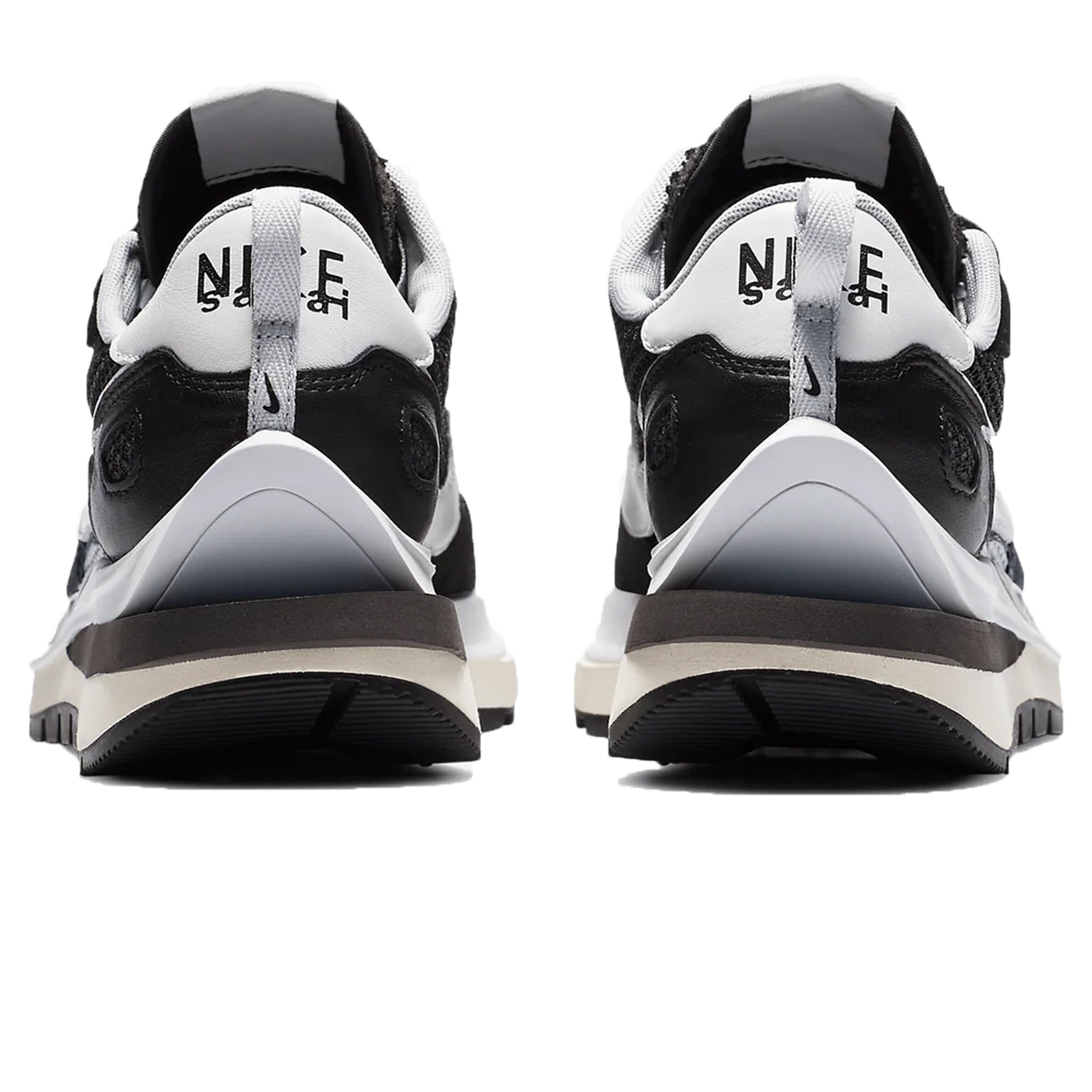 Nike x Sacai Vaporwaffle Black White Sneakers - Men's Fashion Running Shoes for Casual Wear & Street Style Outfits
