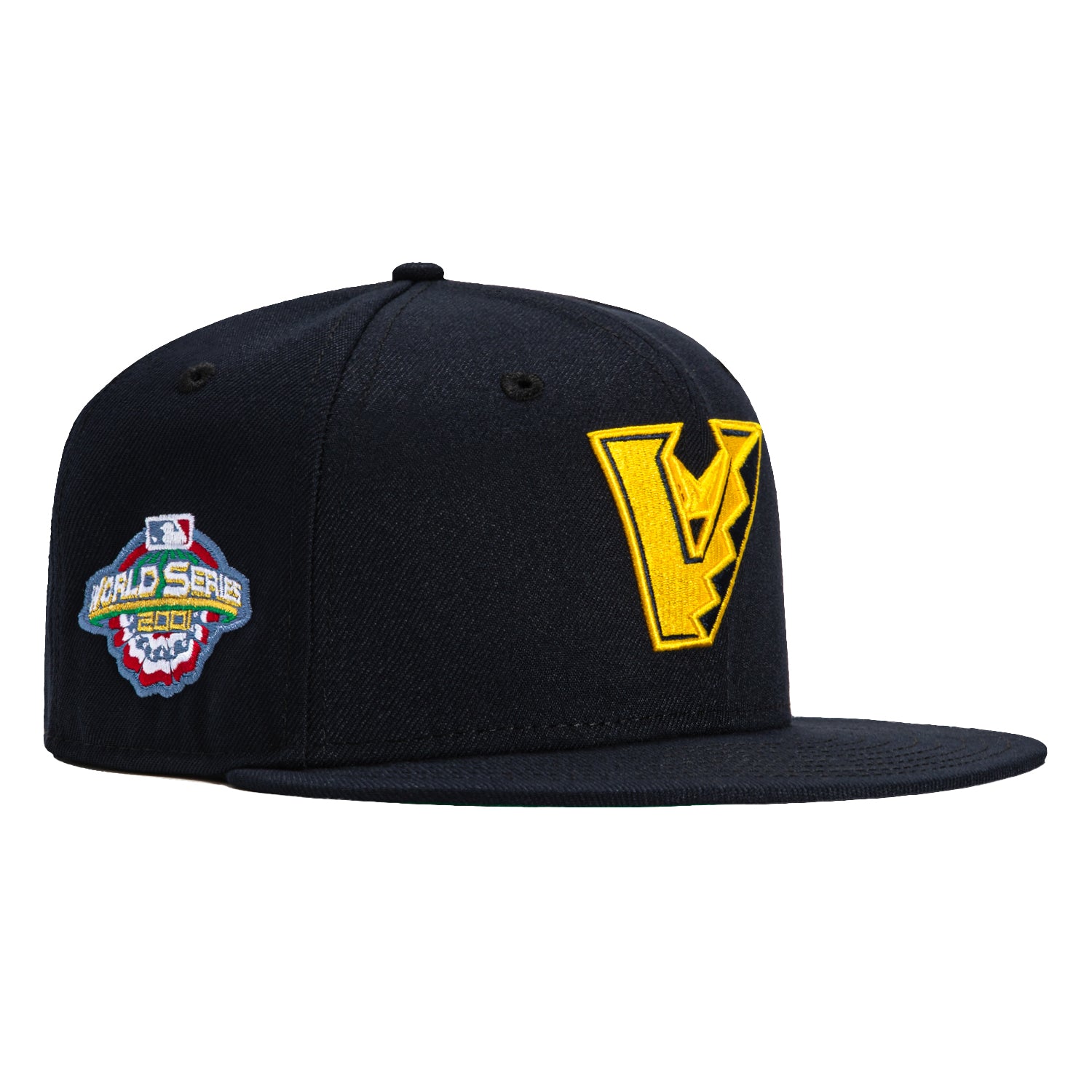 New Era 59Fifty Arizona Diamondbacks 2001 World Series Patch Snapback Hat - Navy & Gold Baseball Cap for Men - Perfect for Baseball Games, Fan Collections and Streetwear Fashion