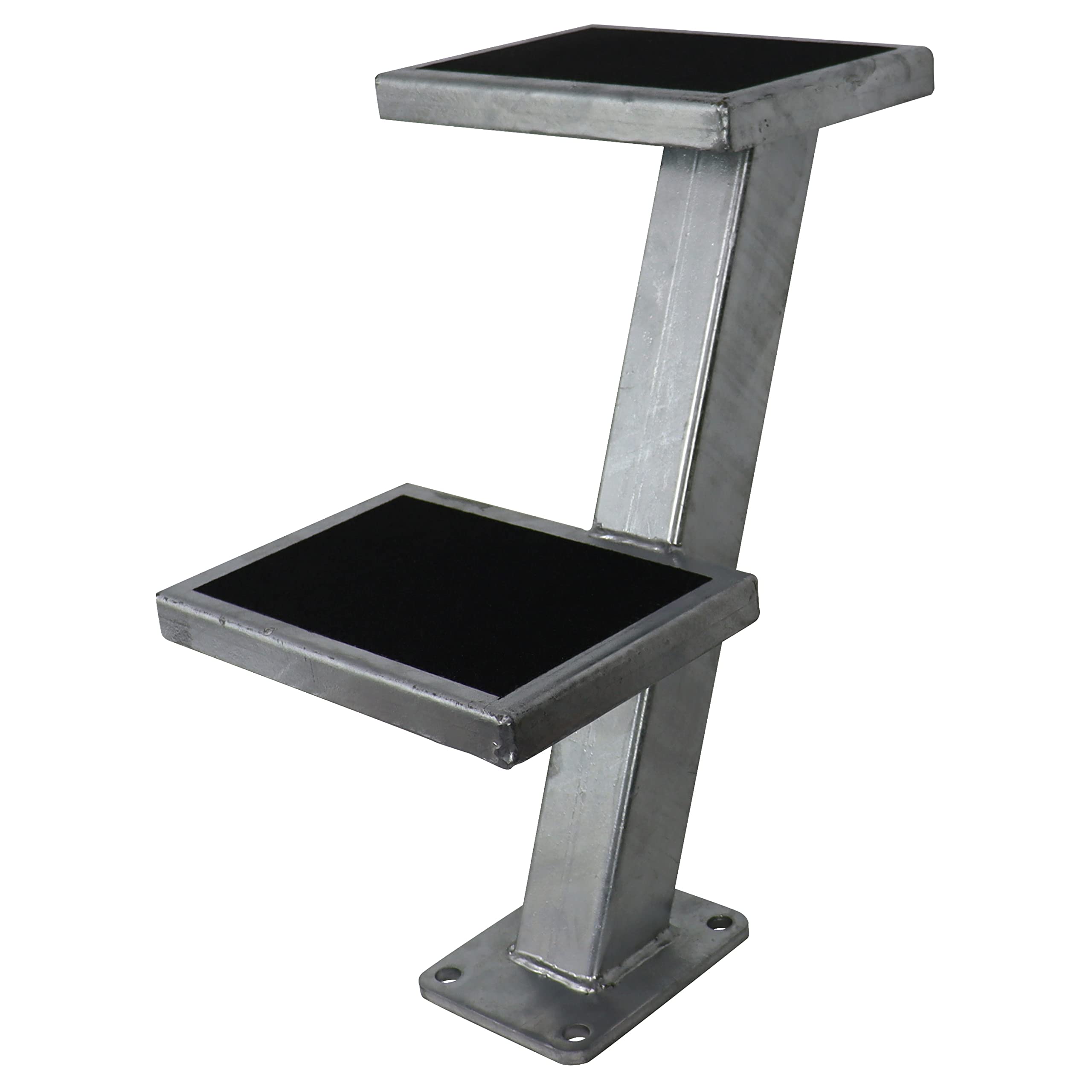Extreme Max 3006.6812 Heavy Duty Galvanized Steel Trailer Tongue Step - Double Step for Easy Access & Loading - Perfect for Boat Trailers, Utility Trailers & RV Camping