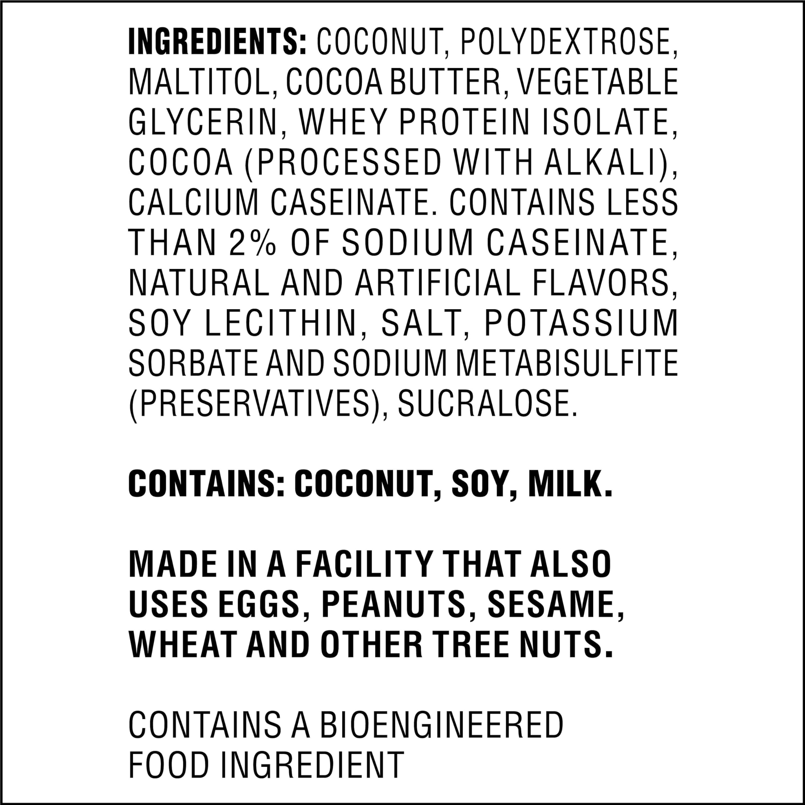 Atkins Endulge Chocolate Coconut Bar - Low Sugar High Fiber Protein Snack (16 Count) | Keto Friendly Dessert for Weight Loss & Healthy Lifestyle | Perfect for On-the-Go Energy & Post-Workout Recovery