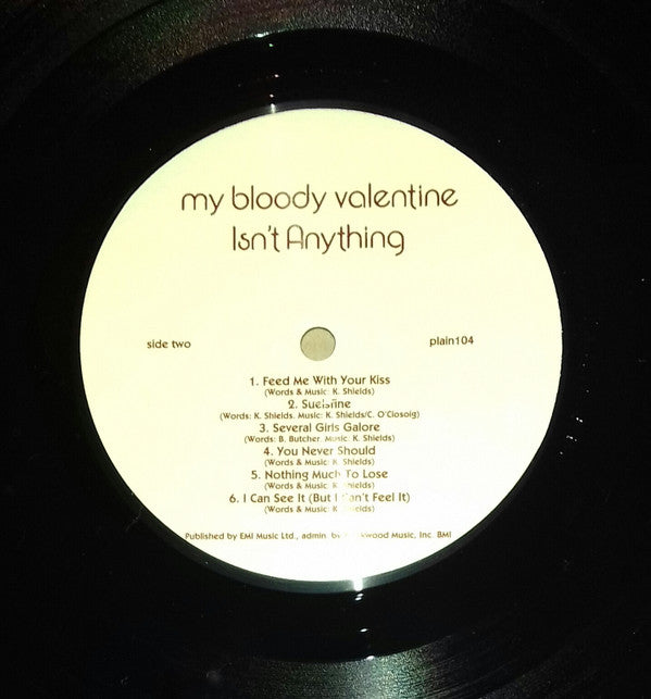My Bloody Valentine - Isn't Anything Vinyl LP Album (180g Reissue, Near Mint Condition) - Perfect for Record Collectors & Alternative Rock Fans