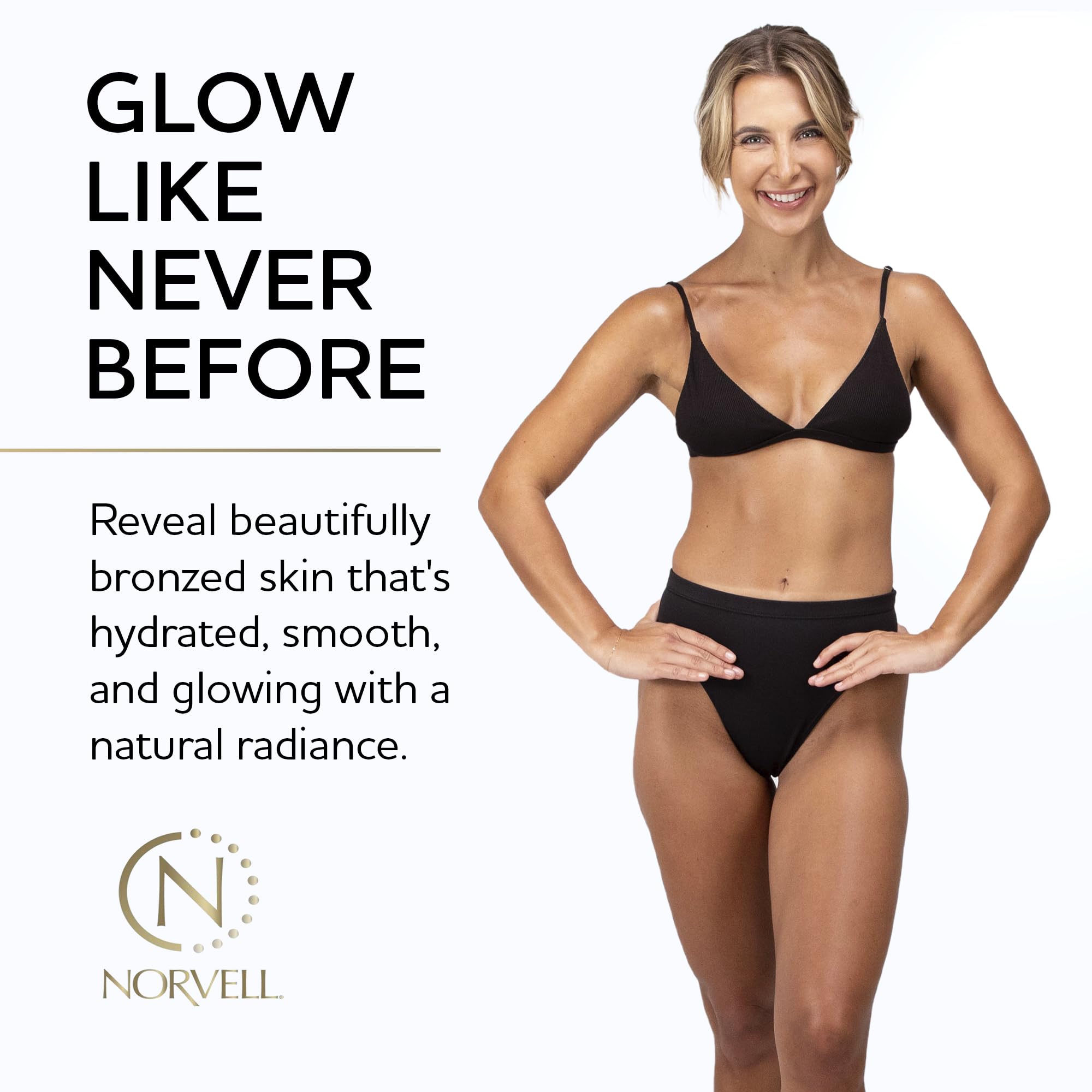 Norvell Pro Lab Kit - Professional Spray Tan Additives Set with DHA Boost, Hydration Lift, Collagen Boost & Vitamin Bath (2 oz Each) for Salon & At-Home Tanning