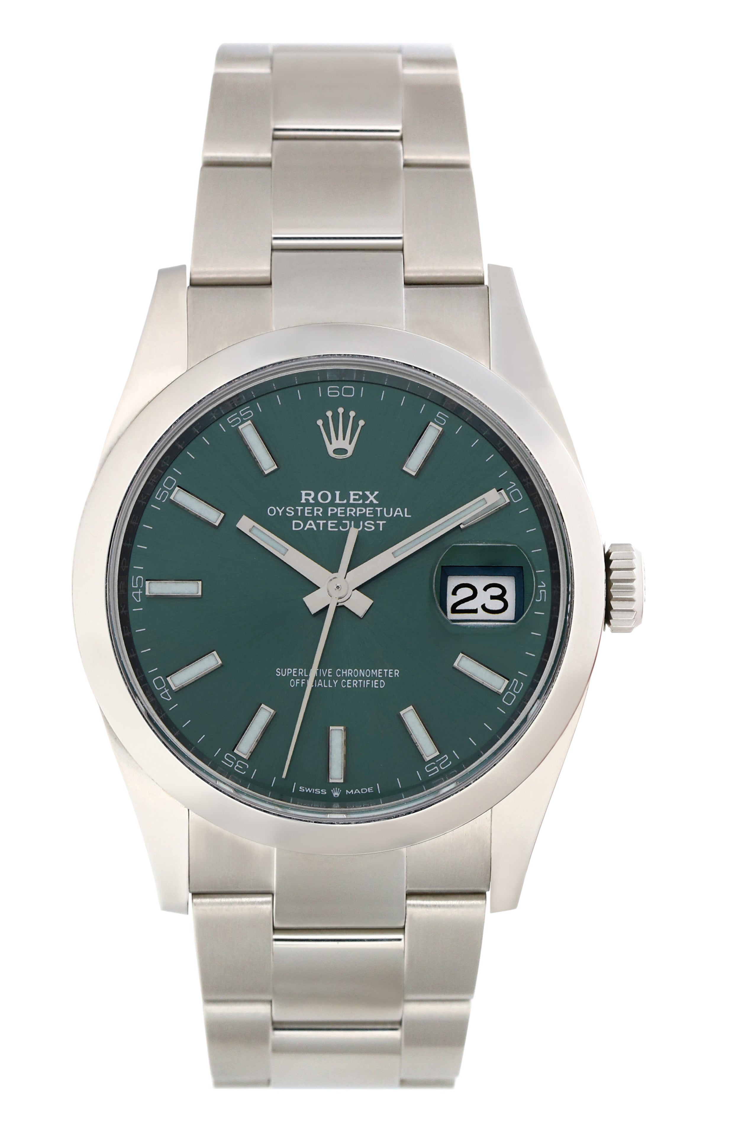Rolex Datejust 41mm Stainless Steel Watch (Ref. 126300) - Luxury Automatic Men's Timepiece for Business, Formal & Everyday Wear