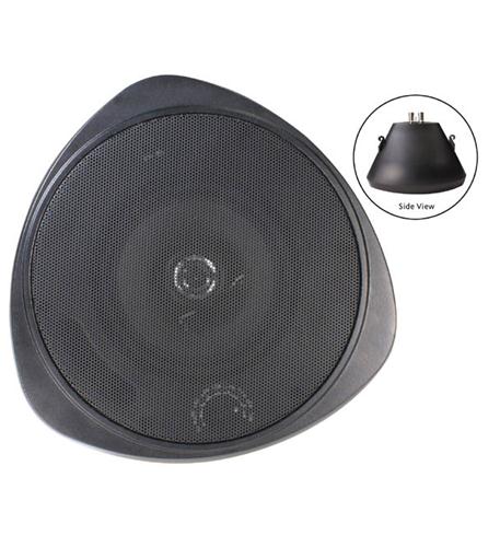 30W 5.25 Inch Pendant Speaker with Chain - Black (SPC SP30PTB) - Perfect for Indoor/Outdoor Commercial Audio, Restaurants, and Retail Stores