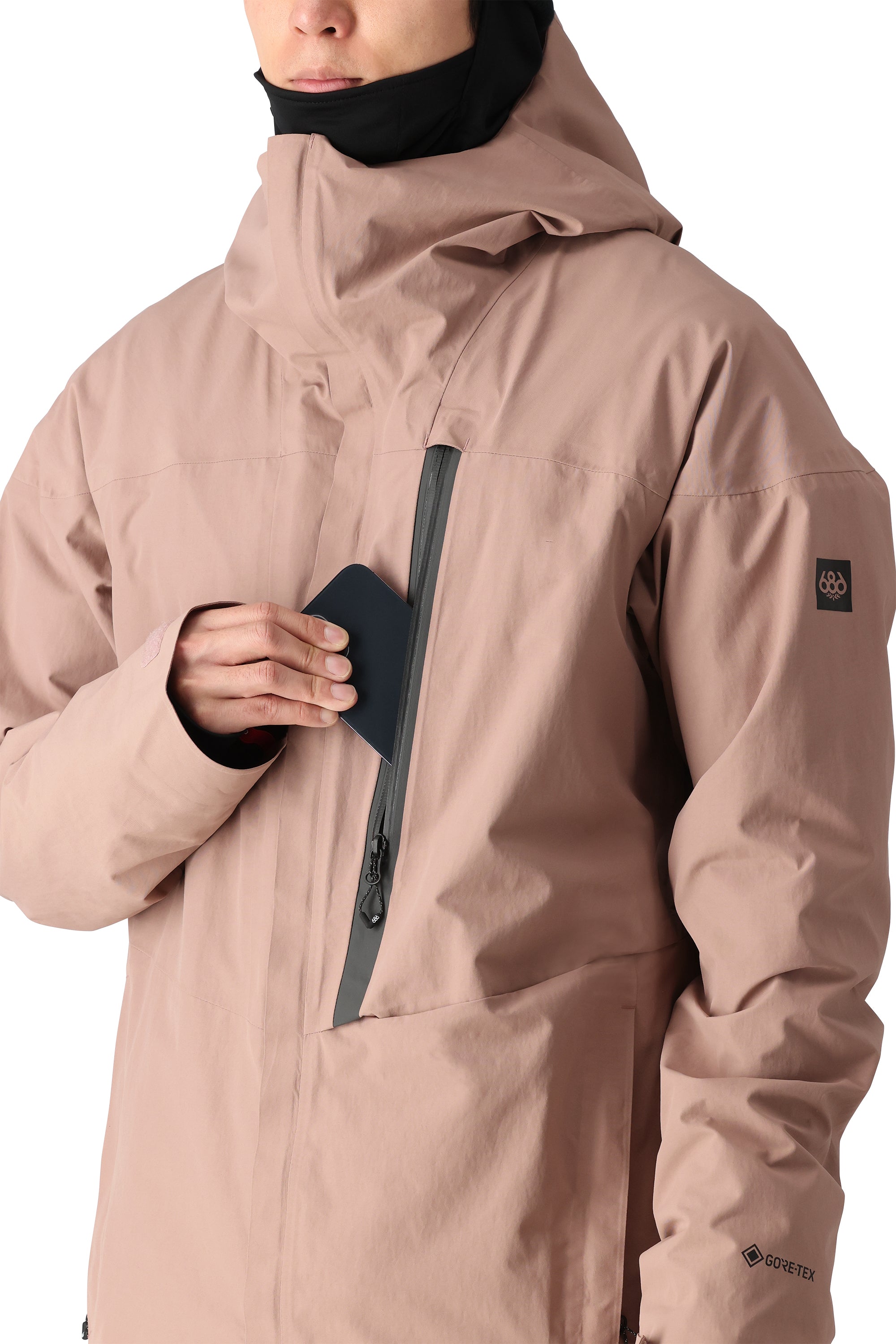 686 GORE-TEX GT Shell Jacket 2025 - Waterproof & Windproof Men's Ski Jacket for Snowboarding & Winter Outdoor Activities