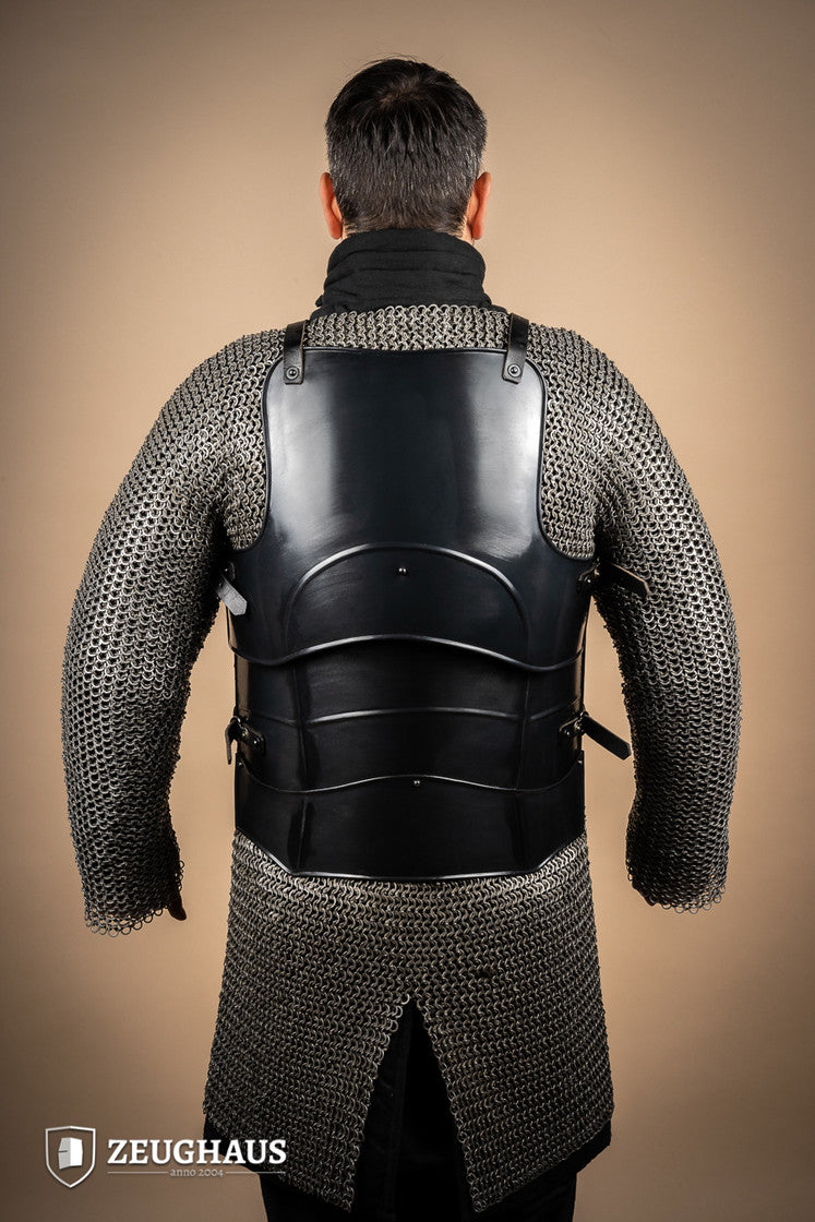 Cuirass Champion Burnished Leather Armor - Medieval LARP Cosplay Costume for Renaissance Fairs & Historical Reenactments