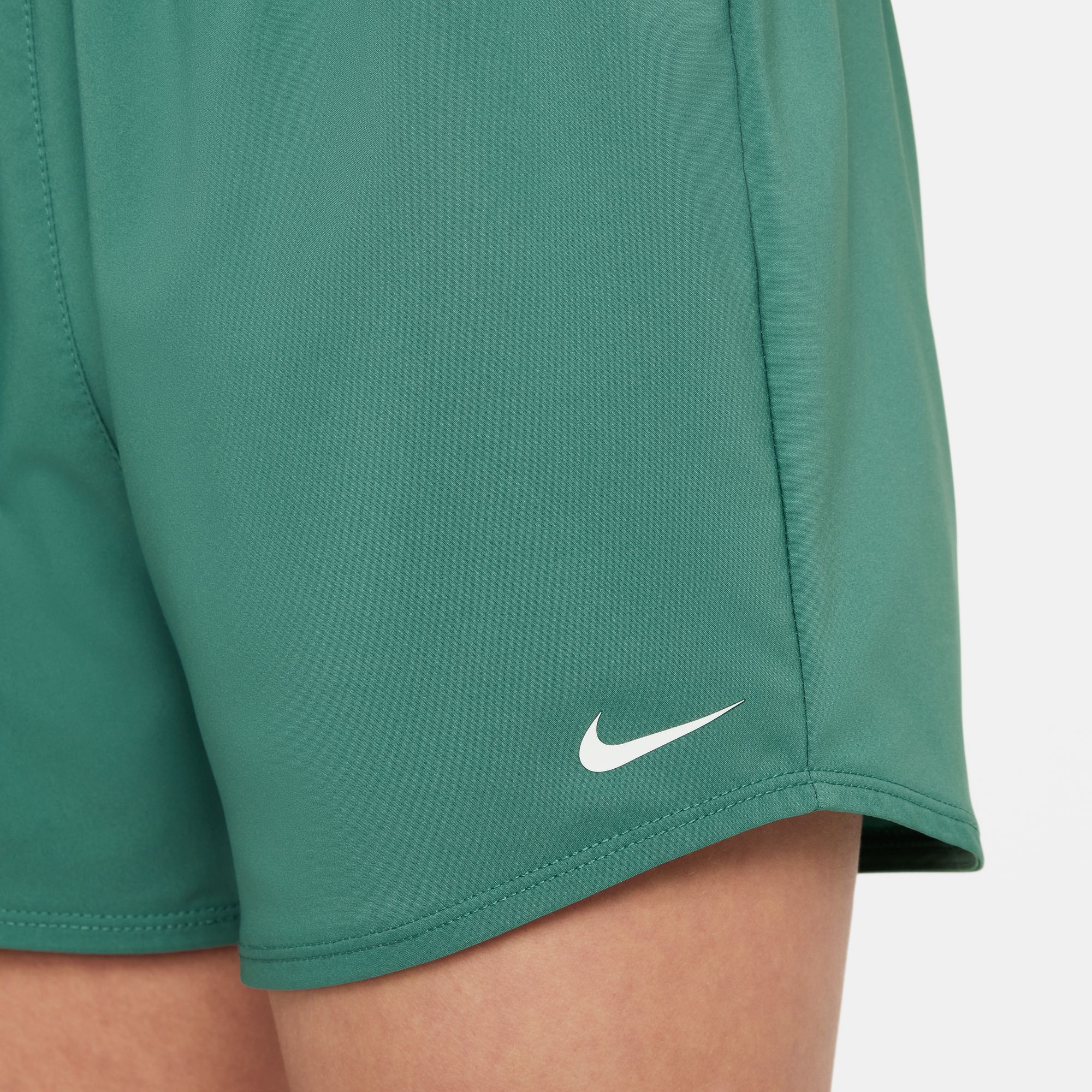 Nike Girls' Dri-FIT High Waisted Woven Shorts - Moisture-Wicking Athletic Shorts for Running, Yoga & Gym Workouts
