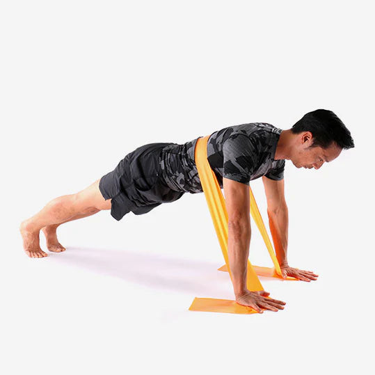 PTP Mediband 8.8kgs Heavy Duty Resistance Band - Orange Color for Strength Training, Physical Therapy & Home Workouts