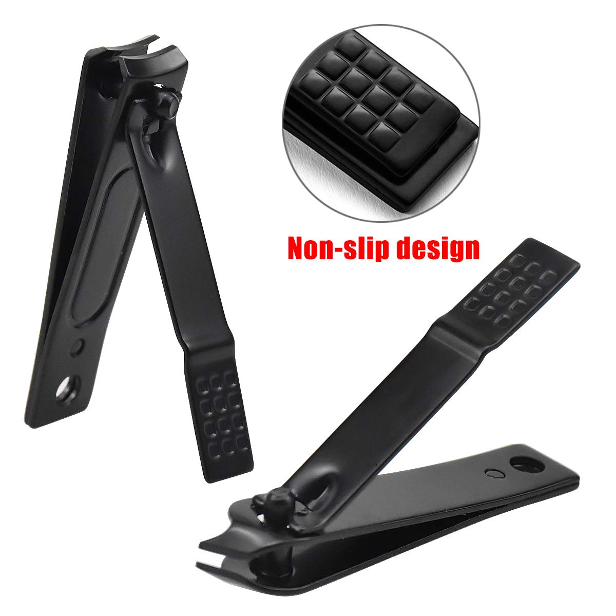 7-in-1 Professional Manicure & Pedicure Set for Women and Men - Heavy Duty Nail Clippers for Thick Nails, Toenail Cutters, Nail Care Kit with Storage Case - Perfect for Home, Travel & Salon Use