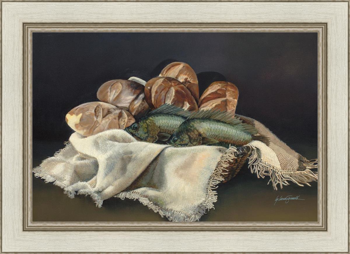 Five Loaves Two Fishes - Biblical Christian T-Shirt for Men & Women - Perfect for Church, Bible Study & Faith-Based Events