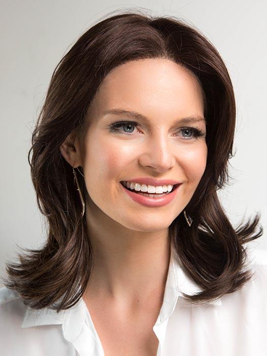 Flash Mono Synthetic Lace Front Wig with Mono Top - Premium Heat Resistant Hairpiece for Daily Wear & Cosplay | Discontinued