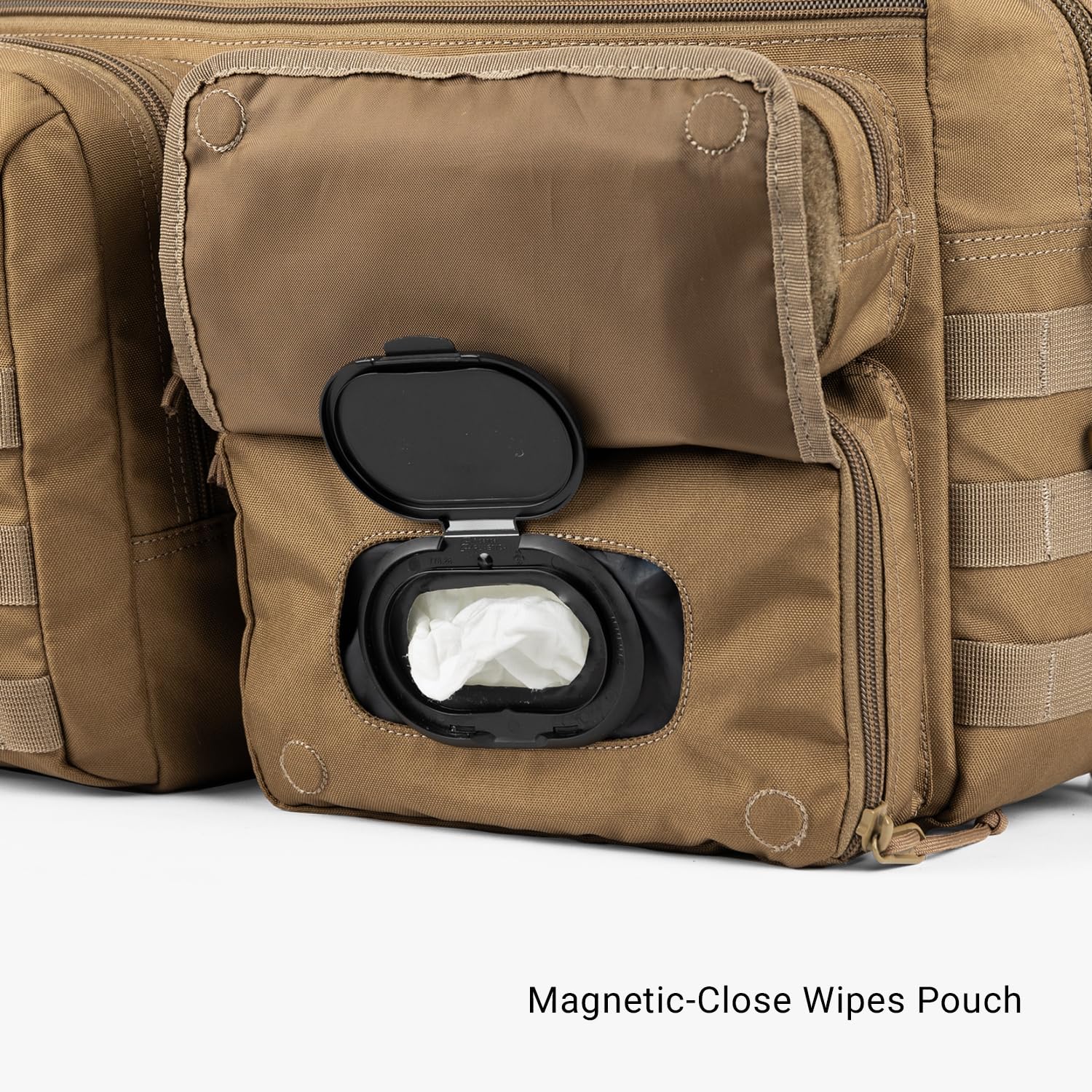 4th Gen Tactical Diaper Bag for Dads - Military Style Baby Carrier with Changing Pad & Stroller Straps | Perfect for Outdoor Adventures, Travel & Everyday Parenting