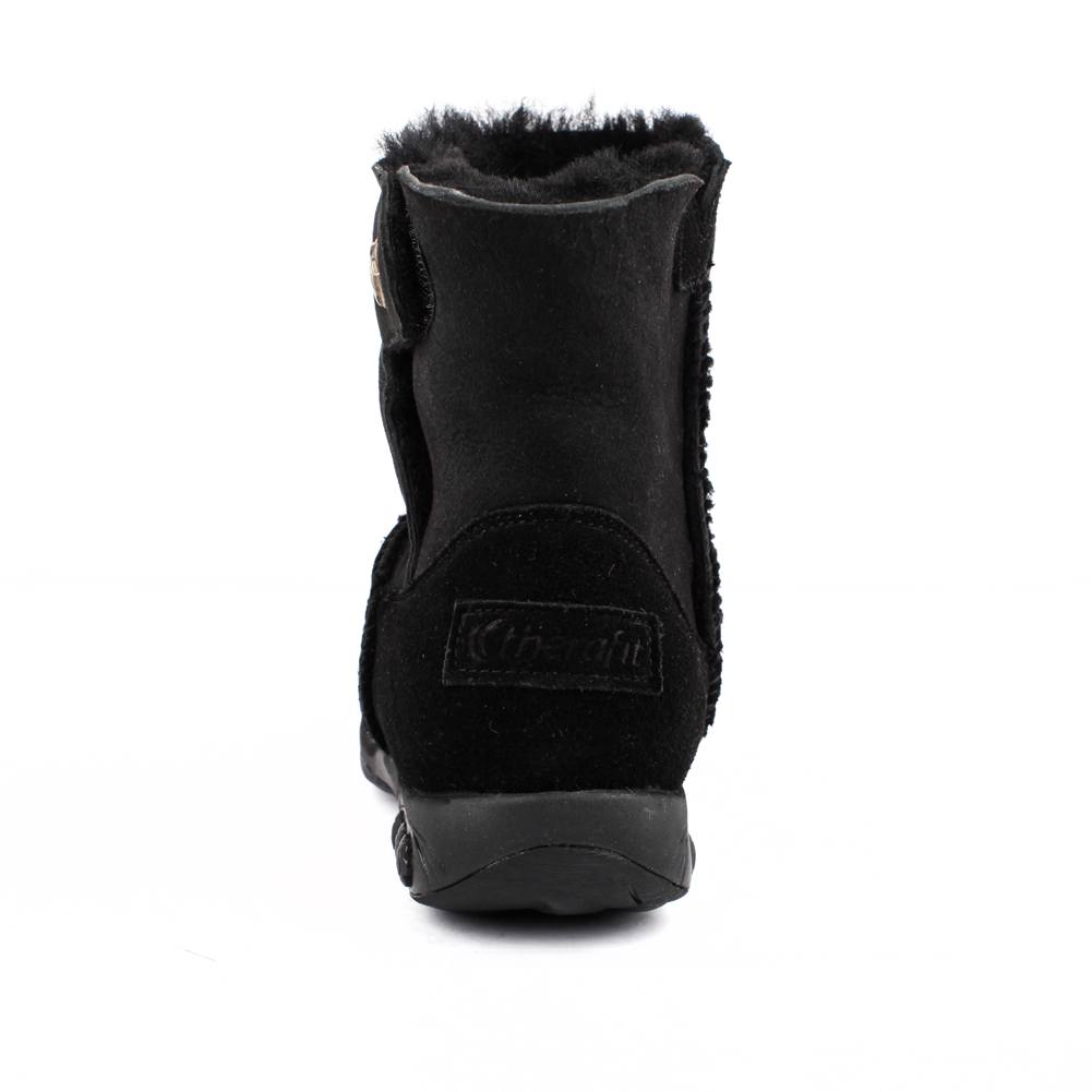 Aubrey Women's Adjustable Sheepskin Winter Boots - Cozy & Comfortable Fur Lined Snow Boots for Cold Weather, Outdoor Walking, and Casual Wear