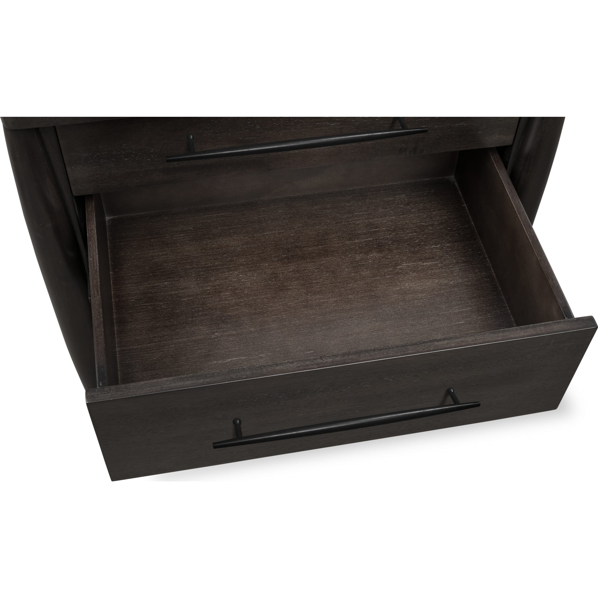Koko 3-Drawer Nightstand with Cord Management - Modern Bedside Table for Bedroom, Living Room, or Office - Organize Essentials & Hide Wires