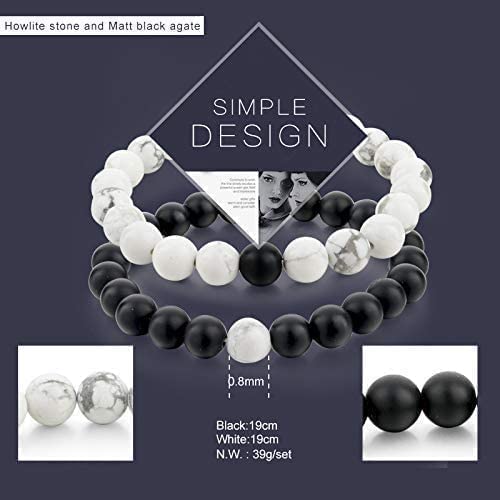 YouBella Stylish Couple Love Bracelet for Women, Men, Girls & Boys - Trendy Matching Jewelry Gift for Couples, Friends & Family - Perfect for Anniversaries, Valentine's Day & Special Occasions
