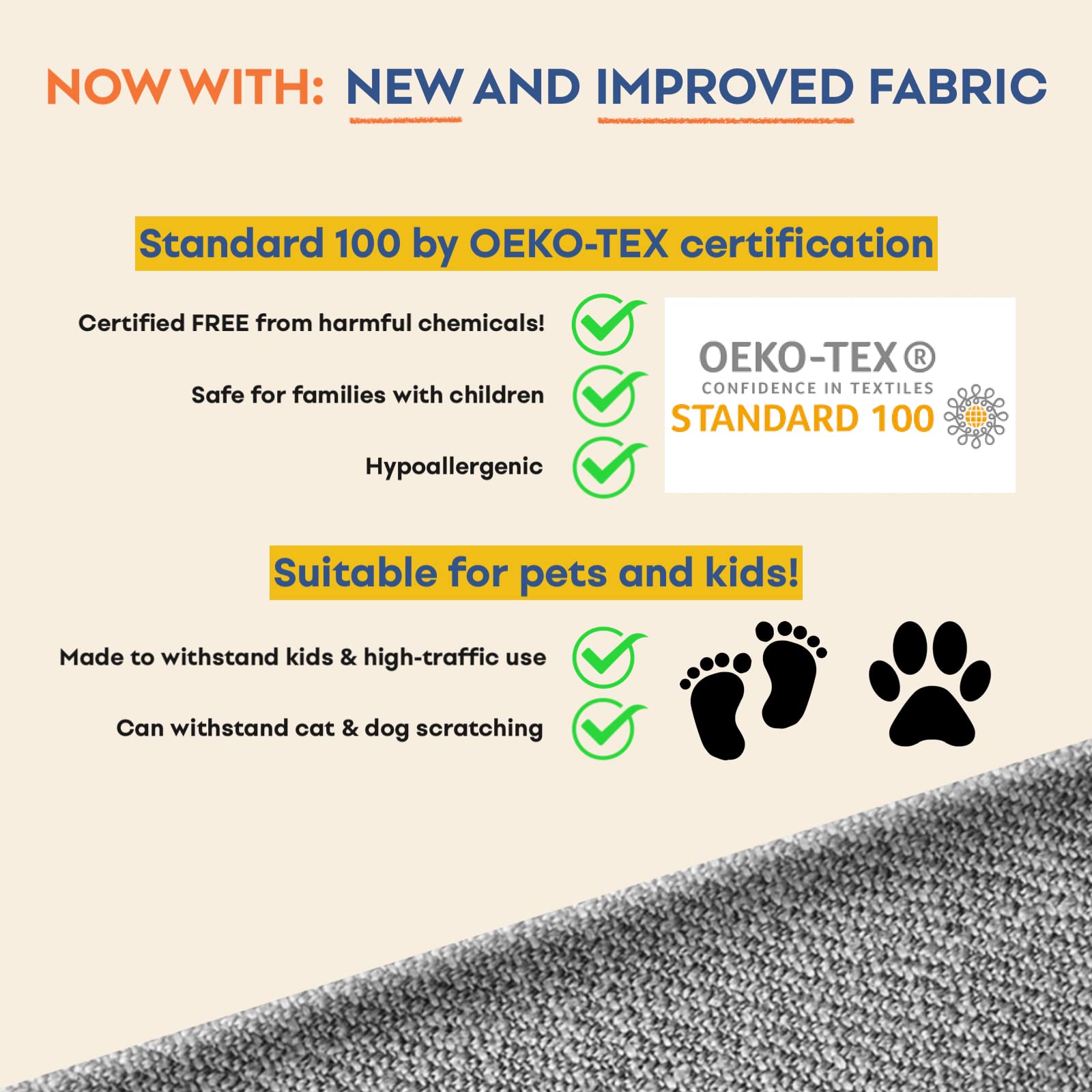 Custom Ektorp Loveseat Cover for IKEA Ektorp 2-Seater Sofa | Medium Grey Replacement Slipcover | Durable & Washable Fabric | Perfect for Living Room, Bedroom or Office