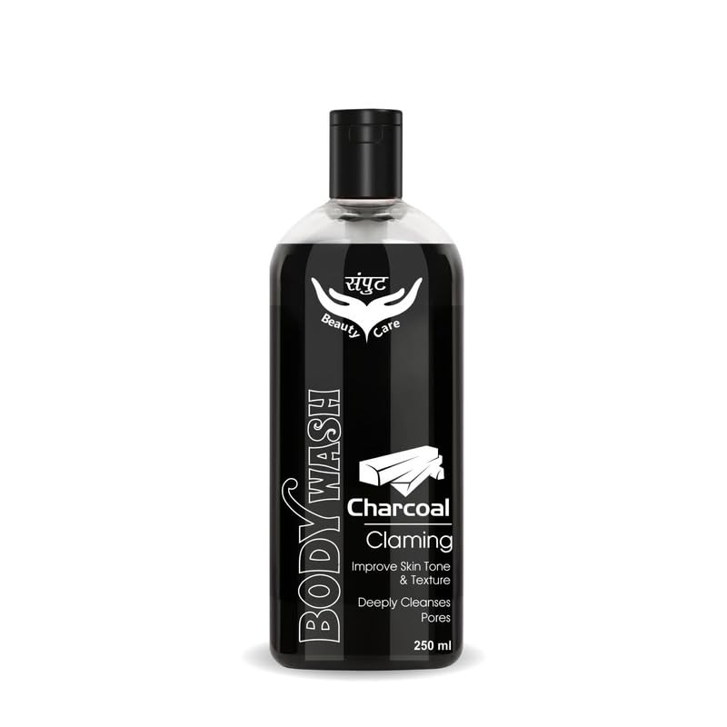 Charcoal Clarifying Body Wash for Even Skin Tone & Texture - Deep Pore Cleanser for Smooth, Glowing Skin | Ideal for Acne-Prone & Oily Skin Types