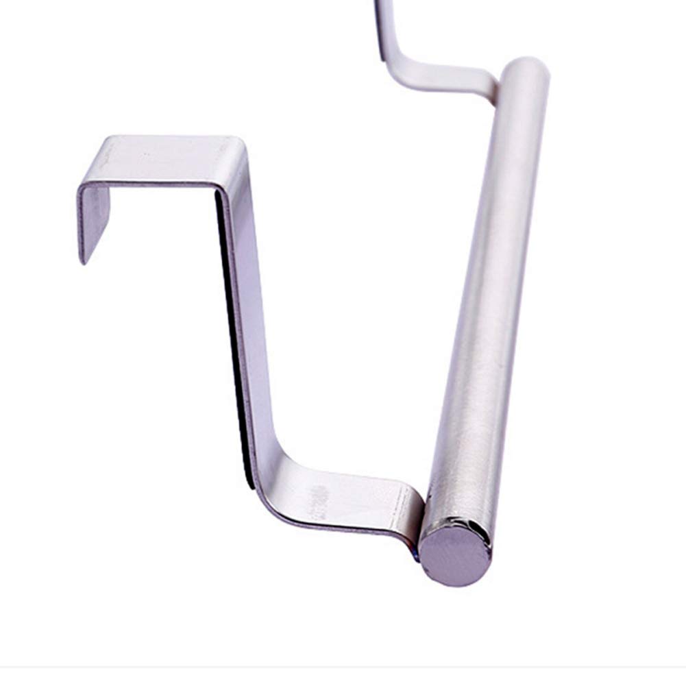 Stainless Steel Towel Bars with Hooks - 14
