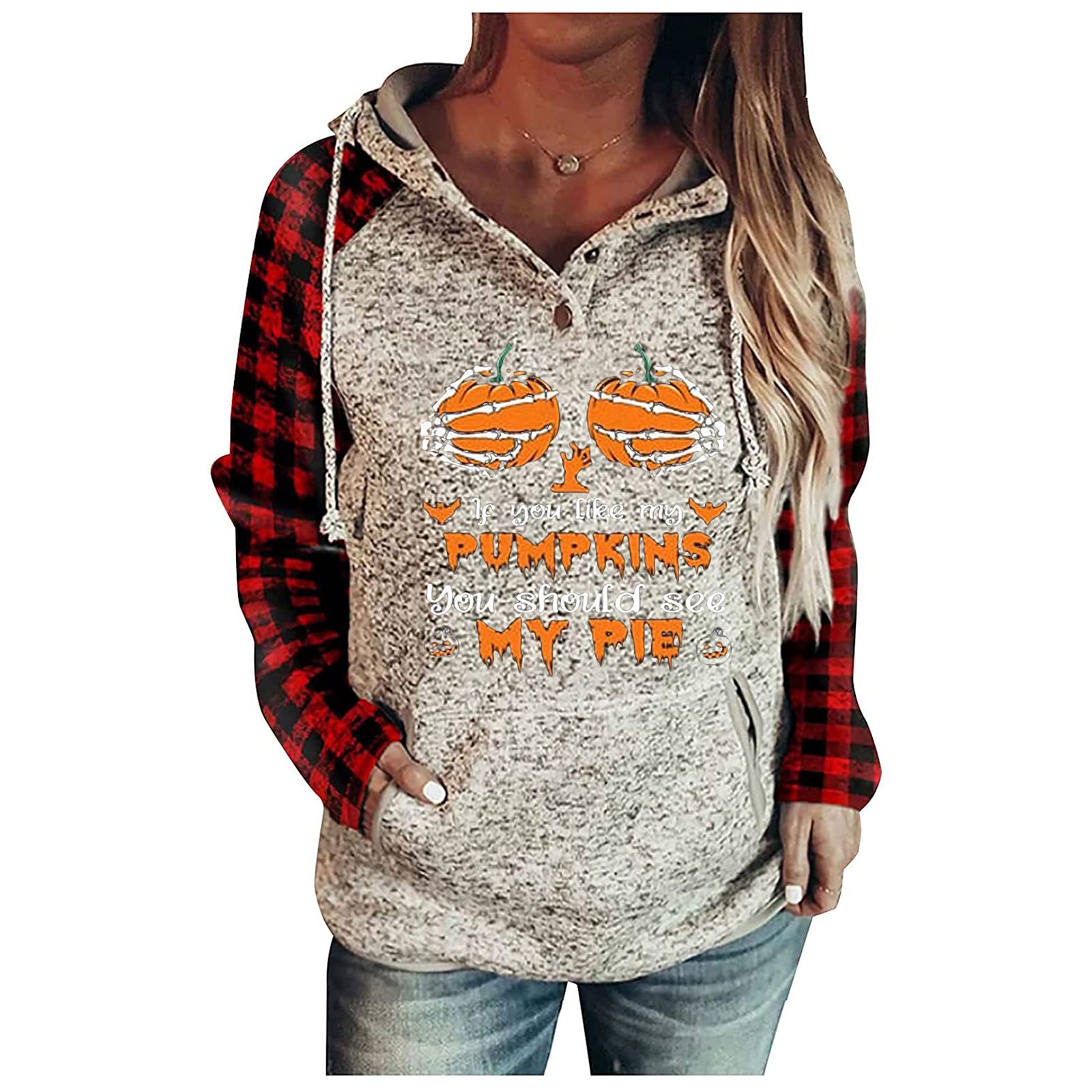 Women's Snowman Print Zip Front Hooded Sweatshirt - Cozy Fleece Pullover with Drawstring Pocket - Perfect for Winter Outfits, Casual Wear & Holiday Gifts