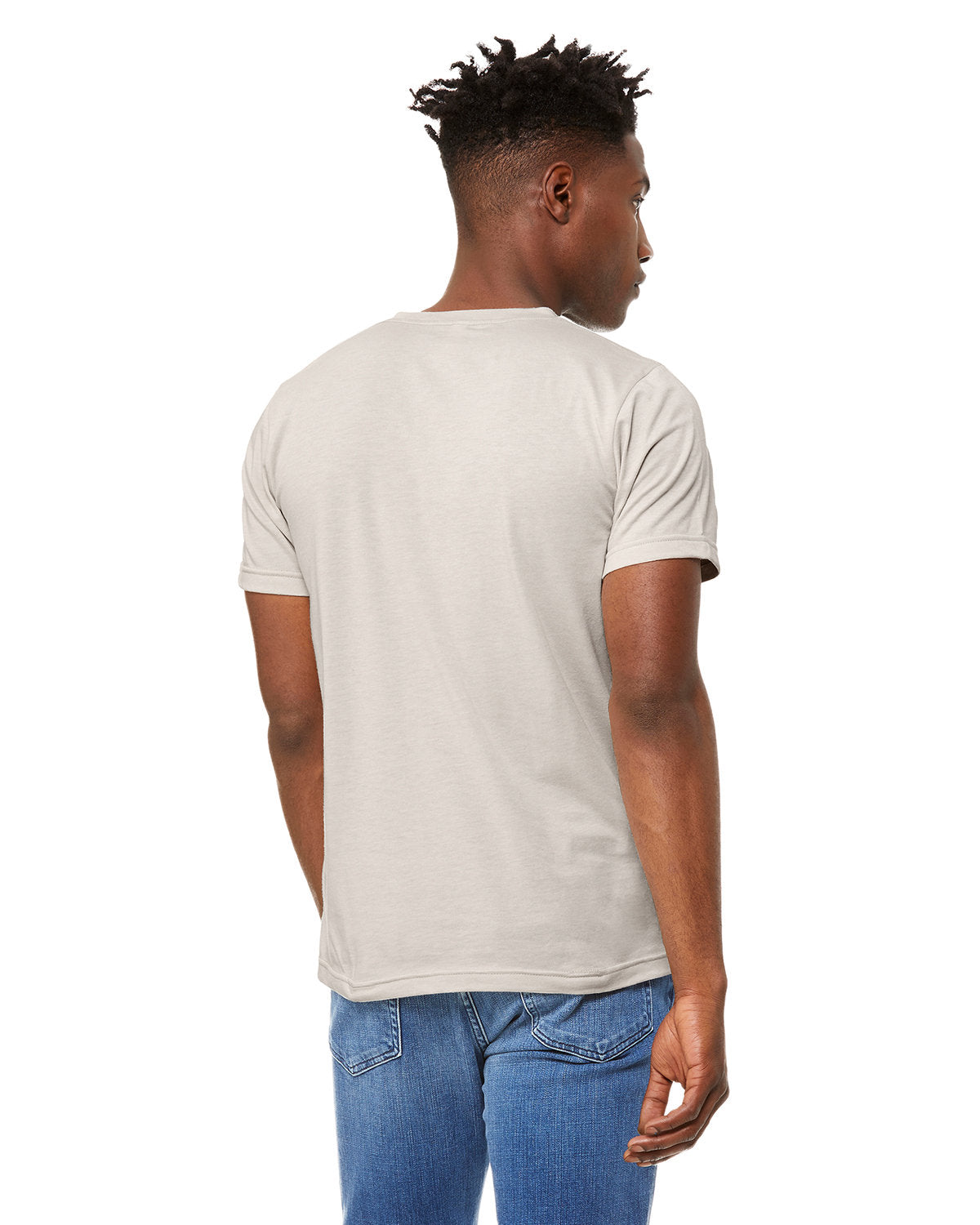 Bella + Canvas 3005CVC Unisex CVC Jersey V-Neck T-Shirt - Soft Cotton Blend Tee for Men & Women - Perfect for Casual Wear, Layering, and Everyday Comfort