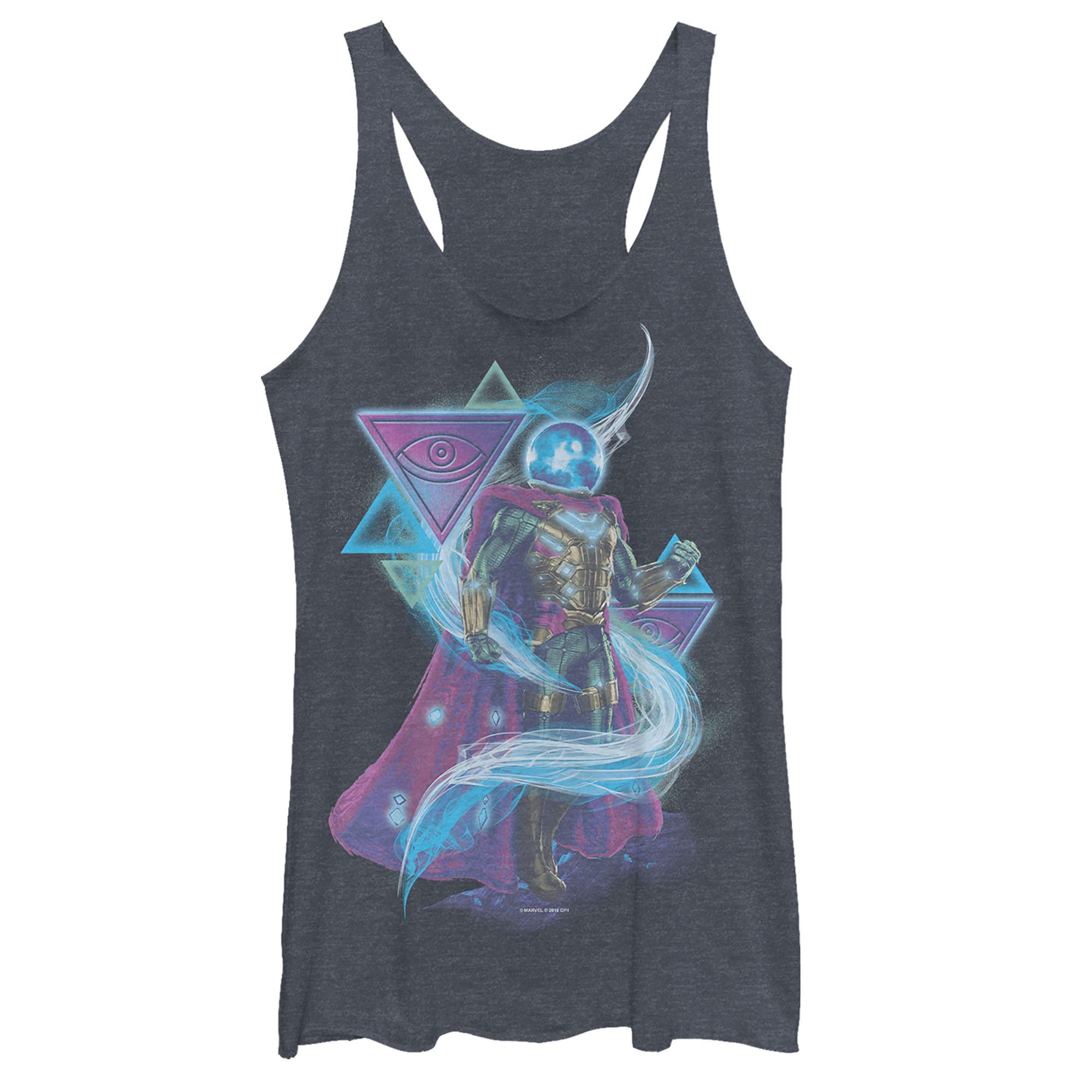 Marvel Ghost Villain Women's Racerback Tank Top - Stylish Graphic Tee for Cosplay, Halloween & Casual Wear