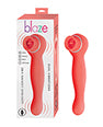 Blaze Luscious Licker Rechargeable Silicone Dual-End Vibrator for Women - Coral Pink Adult Toy for Clitoral & G-Spot Stimulation - Perfect for Couples Play & Solo Pleasure