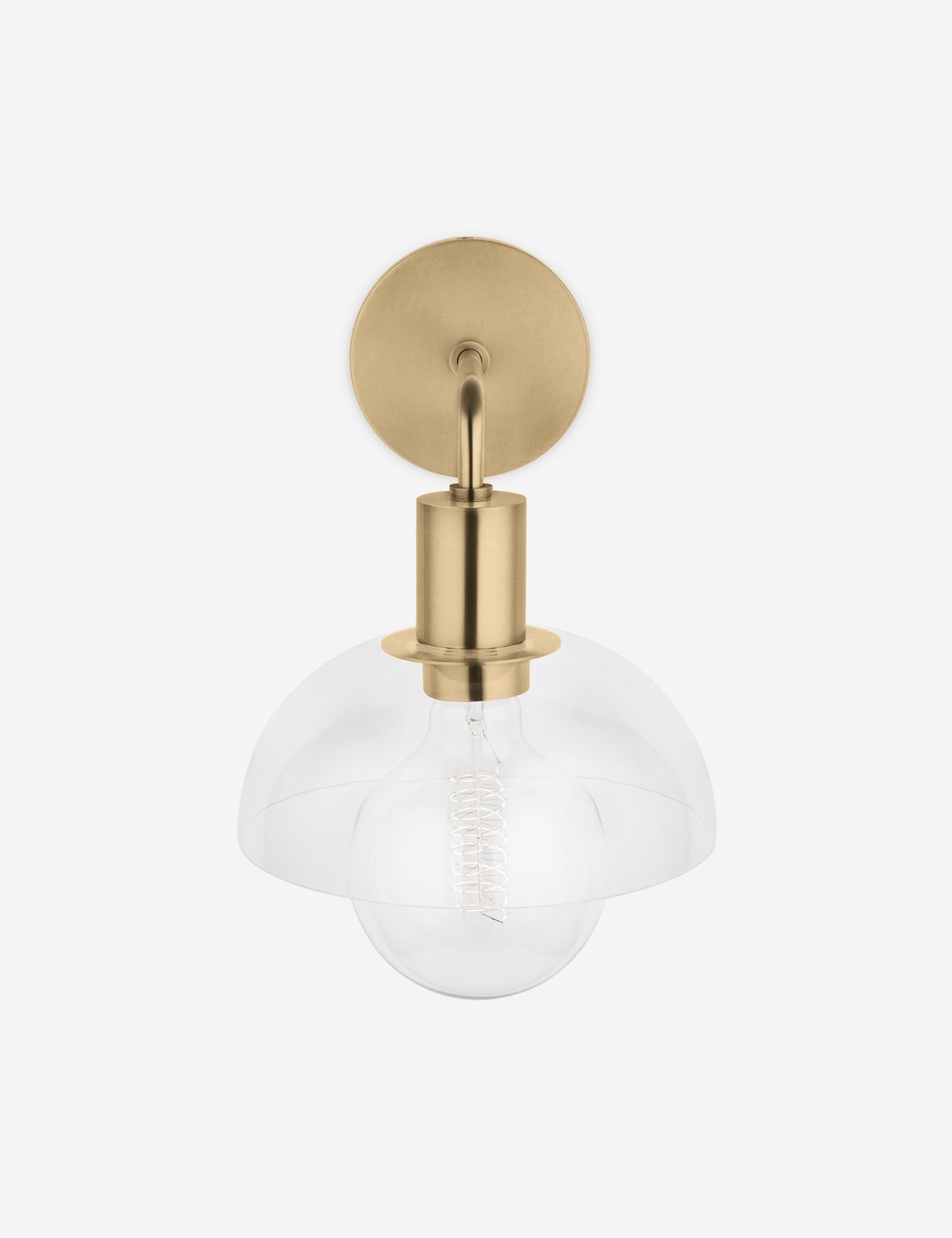 Edrina Wall Sconce Light - Modern Plug-in Wall Lamp with Adjustable Arms, White Finish - Perfect for Bedroom, Living Room, and Hallway Lighting