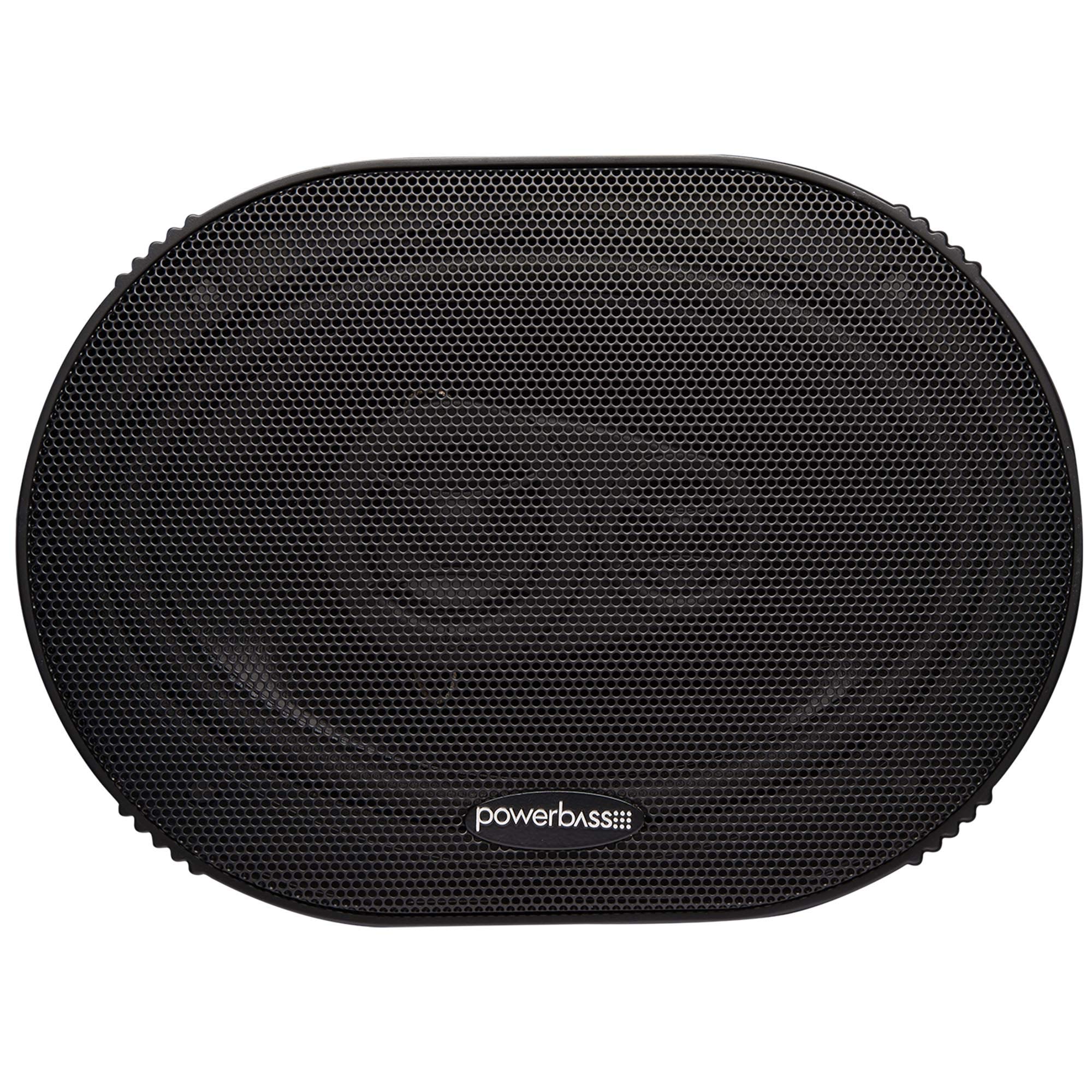 PowerBass S-6903 6x9 Inch 3-Way Coaxial Car Speakers - 2 Pairs OEM Replacement for Enhanced Audio - Perfect for Car Upgrades & Home Theater Systems