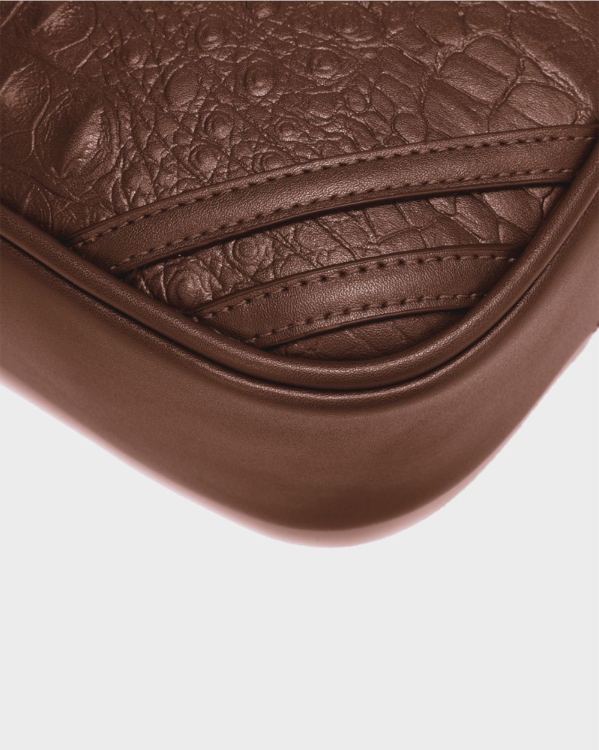 Premium Apollo 2 Leather Toiletry Bag for Men - Waterproof Travel Cosmetic Organizer (Chocolate Brown) - Perfect for Business Trips, Gym & Weekend Getaways