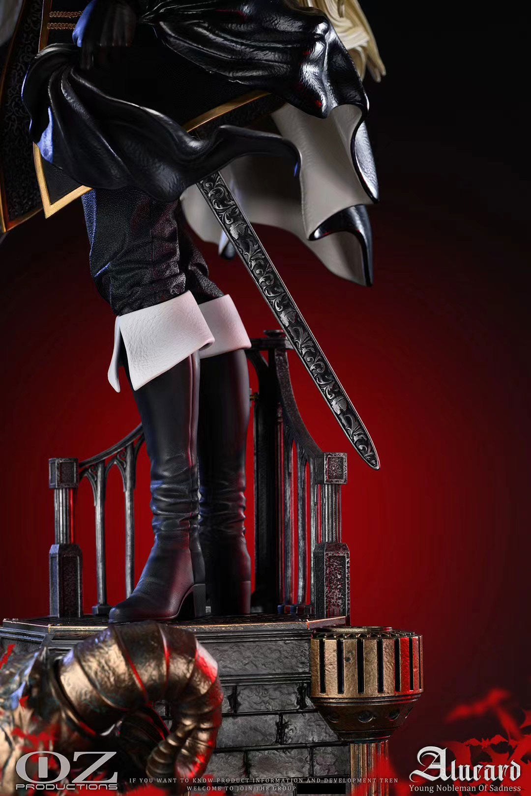 OZ Productions Alucard Cosplay Costume - Vampire Hunter Anime Outfit for Halloween & Comic Con | Perfect for Cosplay, Halloween Parties, and Anime Conventions