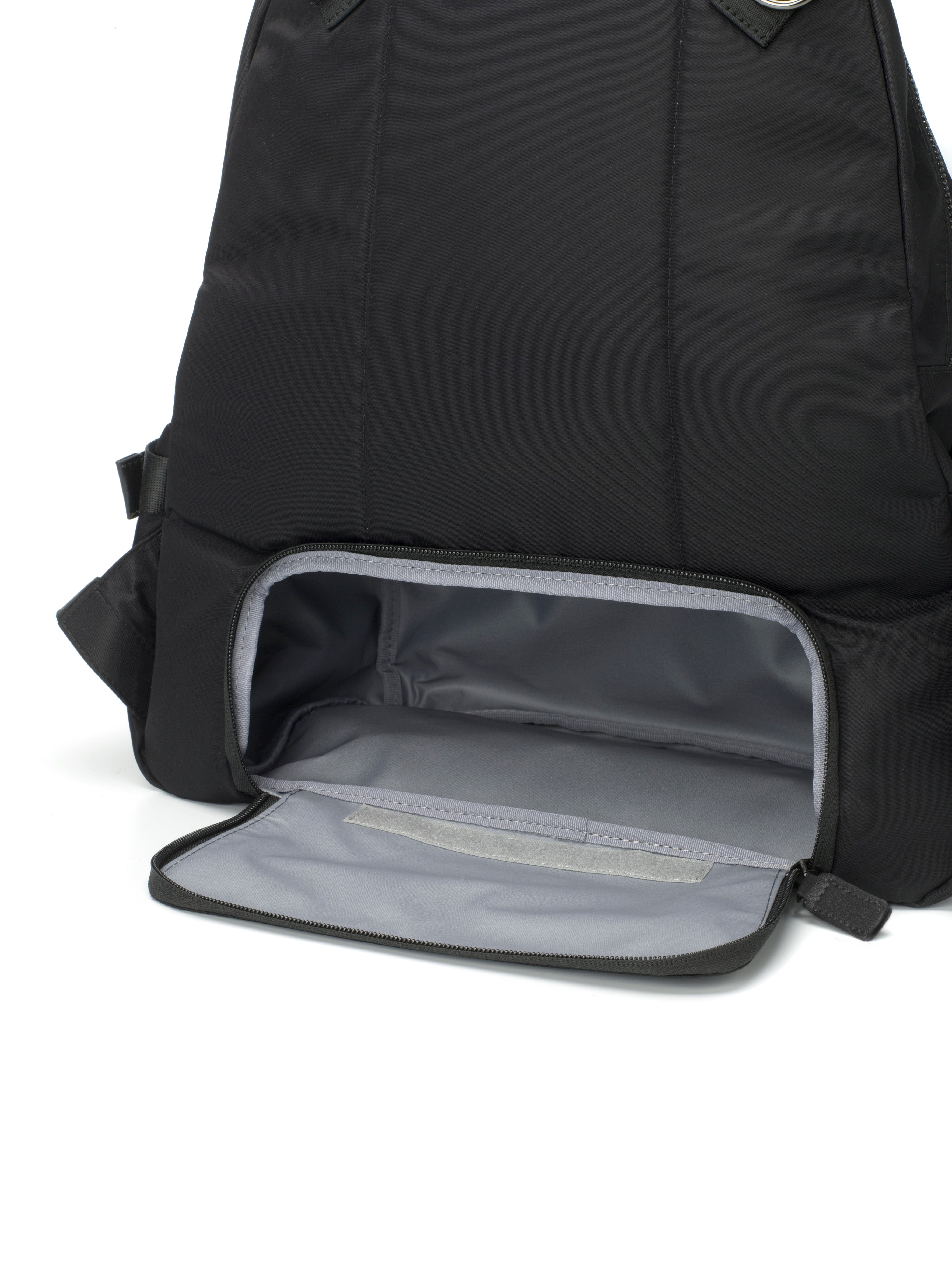 Storksak Eco Hero Black Diaper Bag - Stylish & Sustainable Baby Changing Tote for Moms - Perfect for Travel, Daycare & On-the-Go Parenting