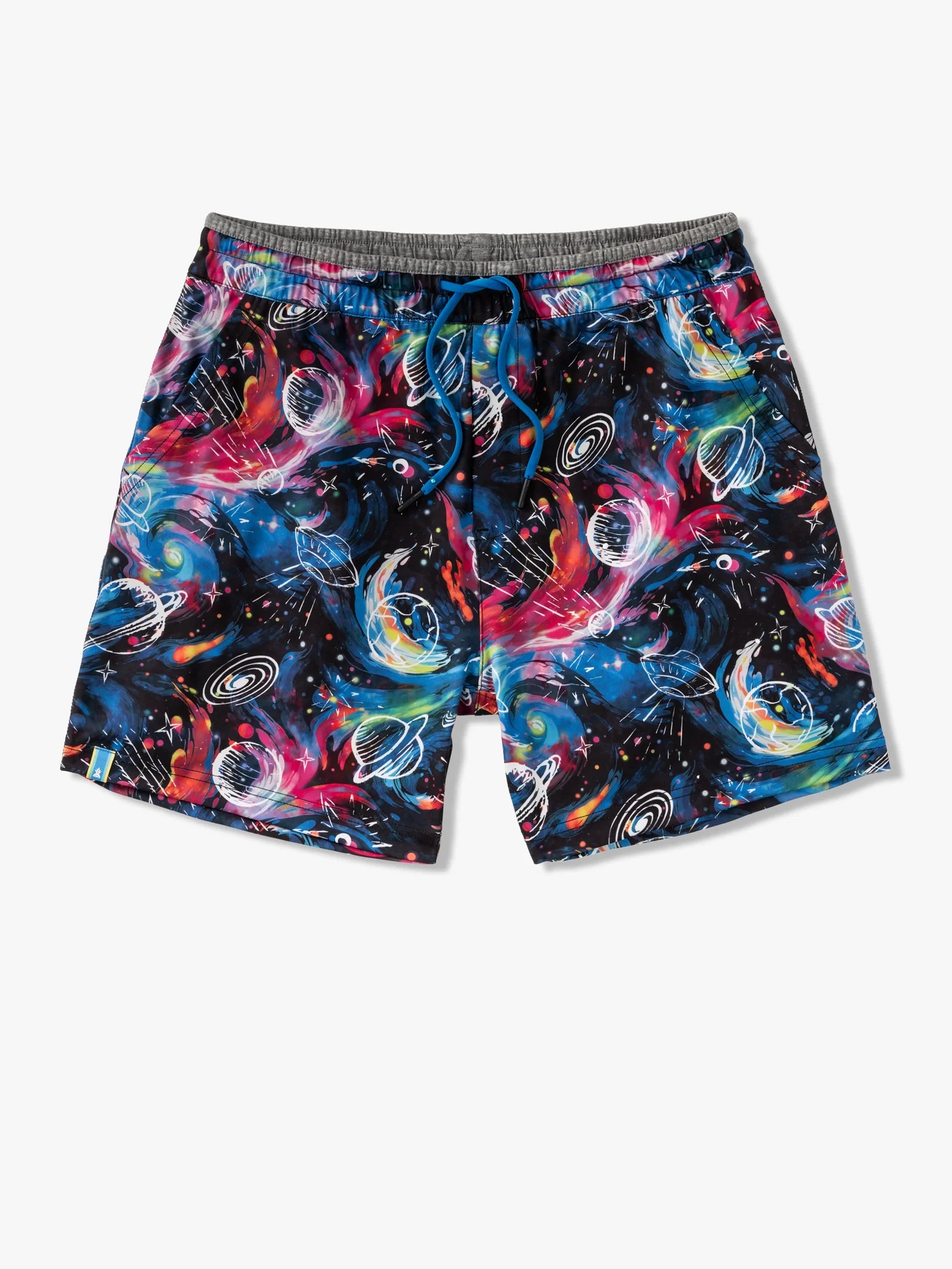 Chubbies The Galactic Odysseys Boxer Briefs - Black Plaid Pattern Men's Underwear | Soft Comfortable Breathable for Everyday Wear & Gym