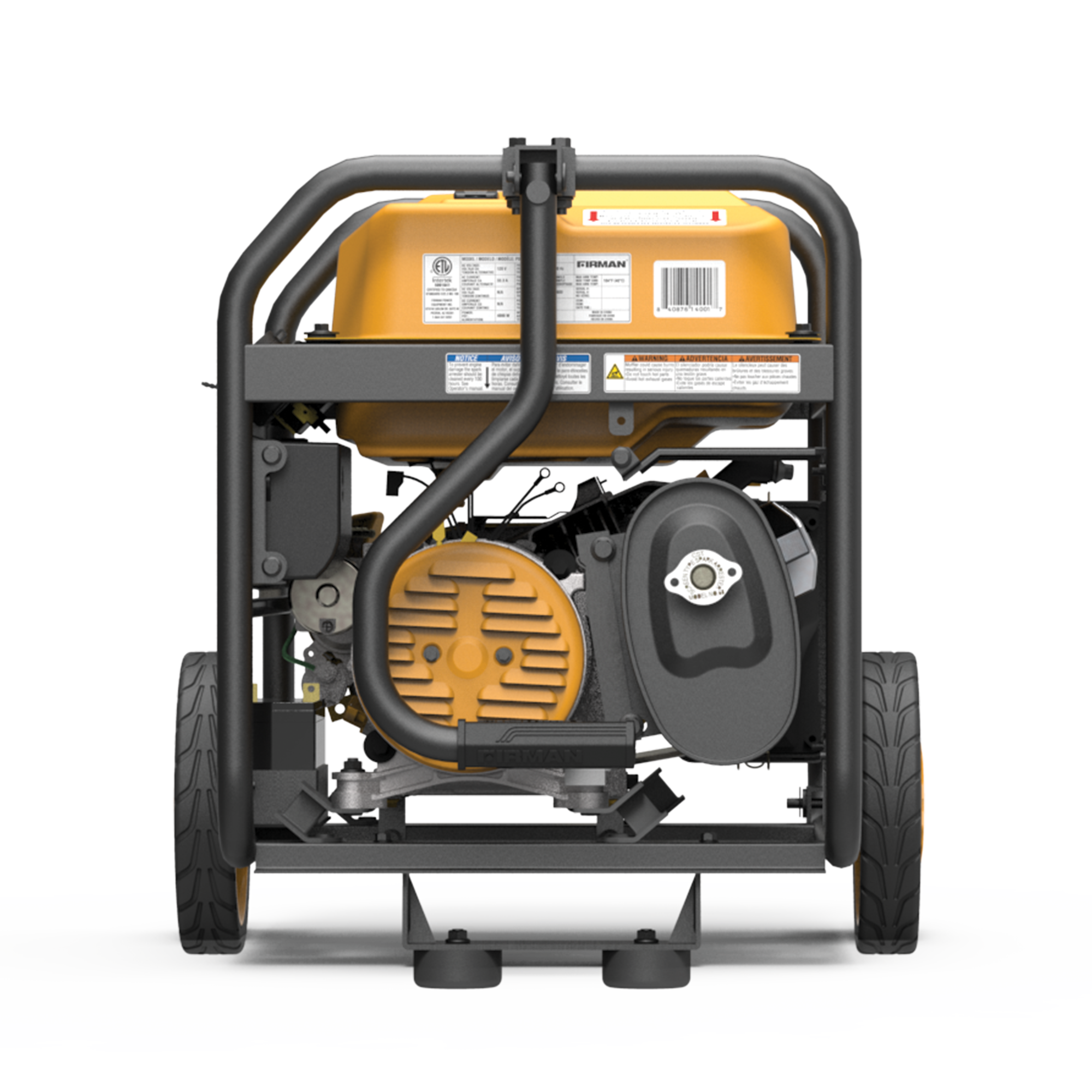 5000W Portable Gas Generator with Remote Start - 120V Quiet Inverter for Camping, RV & Emergency Power Backup