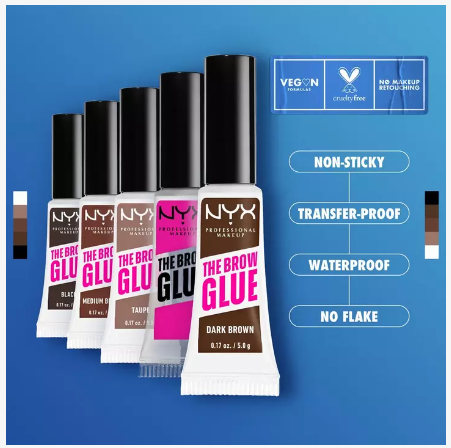 The Brow Glue 01 - Strong Hold Eyebrow Gel for Flawless Brows All Day | Perfect for Daily Makeup & Special Occasions