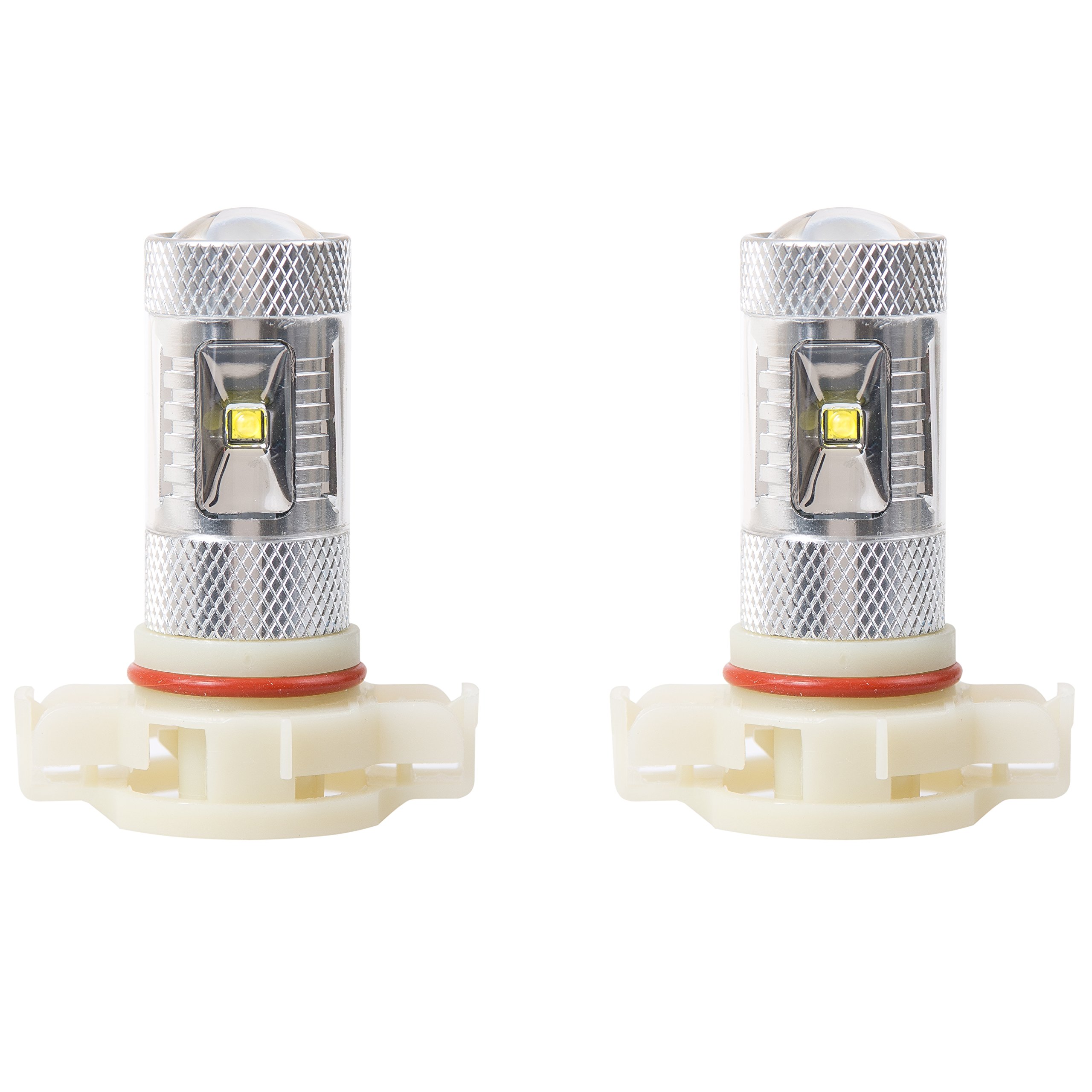 Putco 250001W Optic 360 H16 High Power LED Fog Light Bulb - Bright White 6000K, Durable & Waterproof for Trucks, SUVs, and Off-Road Vehicles in Foggy or Low Visibility Conditions