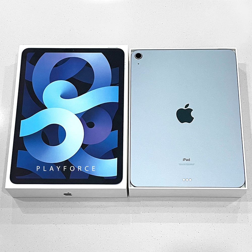 Apple iPad Air 4 (4th Gen) 256GB Wi-Fi Tablet - Space Blue | Lightweight, Powerful A14 Bionic Chip, 10.9